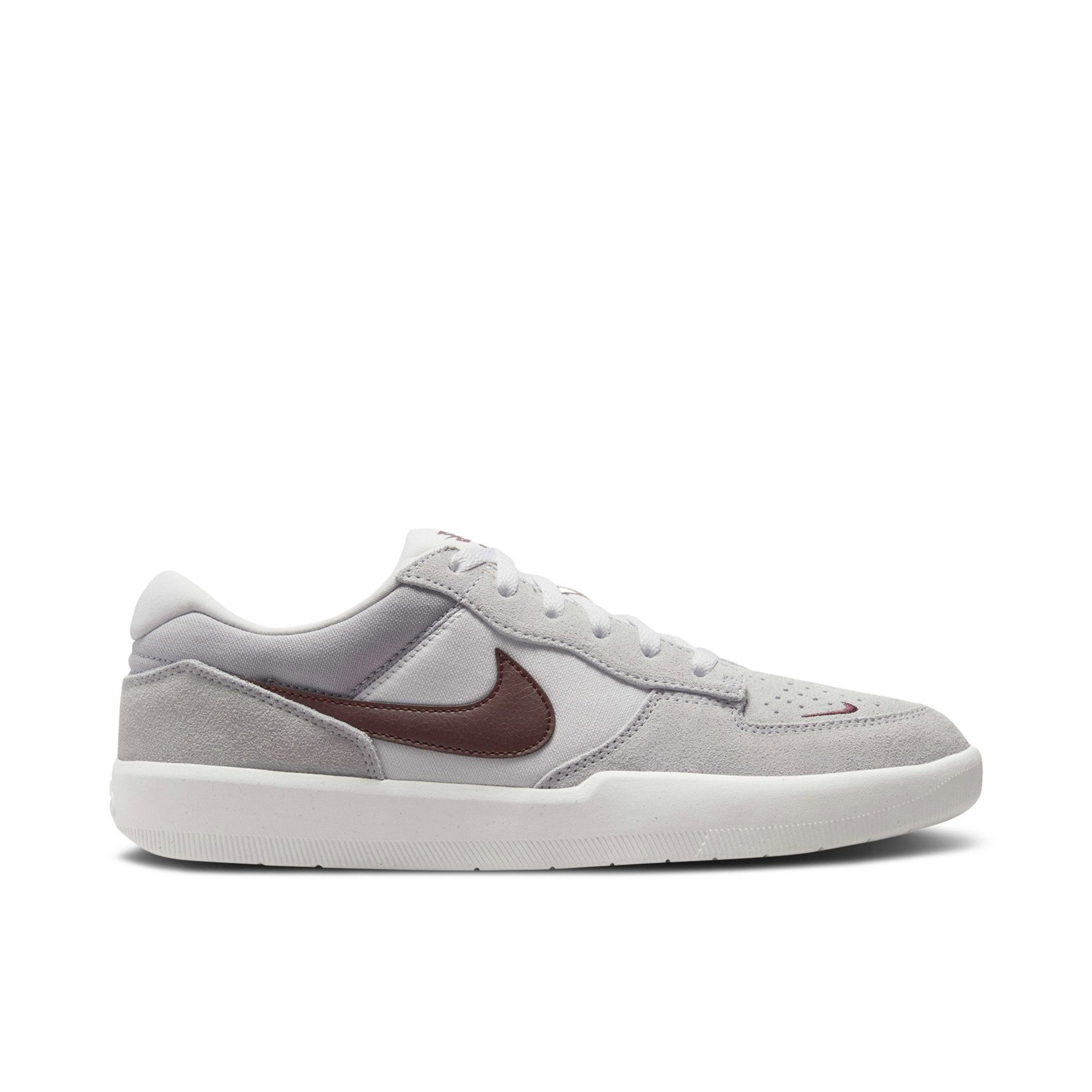 Nike SB Force 58 Platinum Tint Dark Red