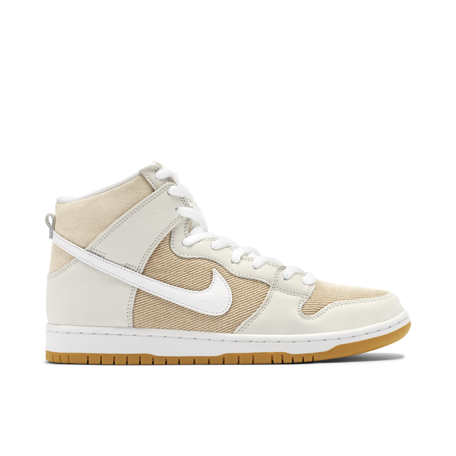 Nike SB Dunk High Pro ISO Orange Label Unbleached Natural