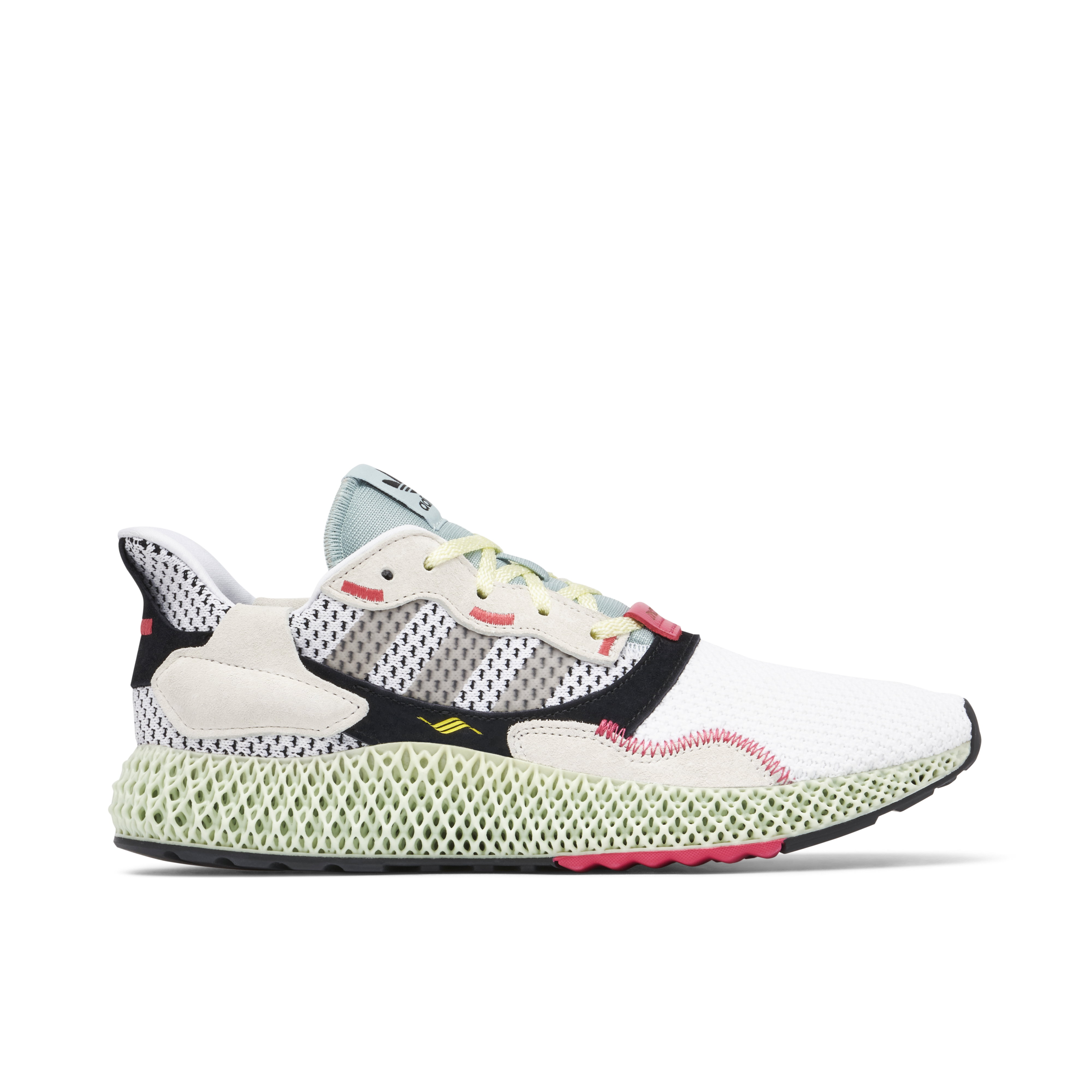 世界4000台伝説のWhite Face Reissue Adidas ZX 4000 4D White Grey | B42203 | Laced