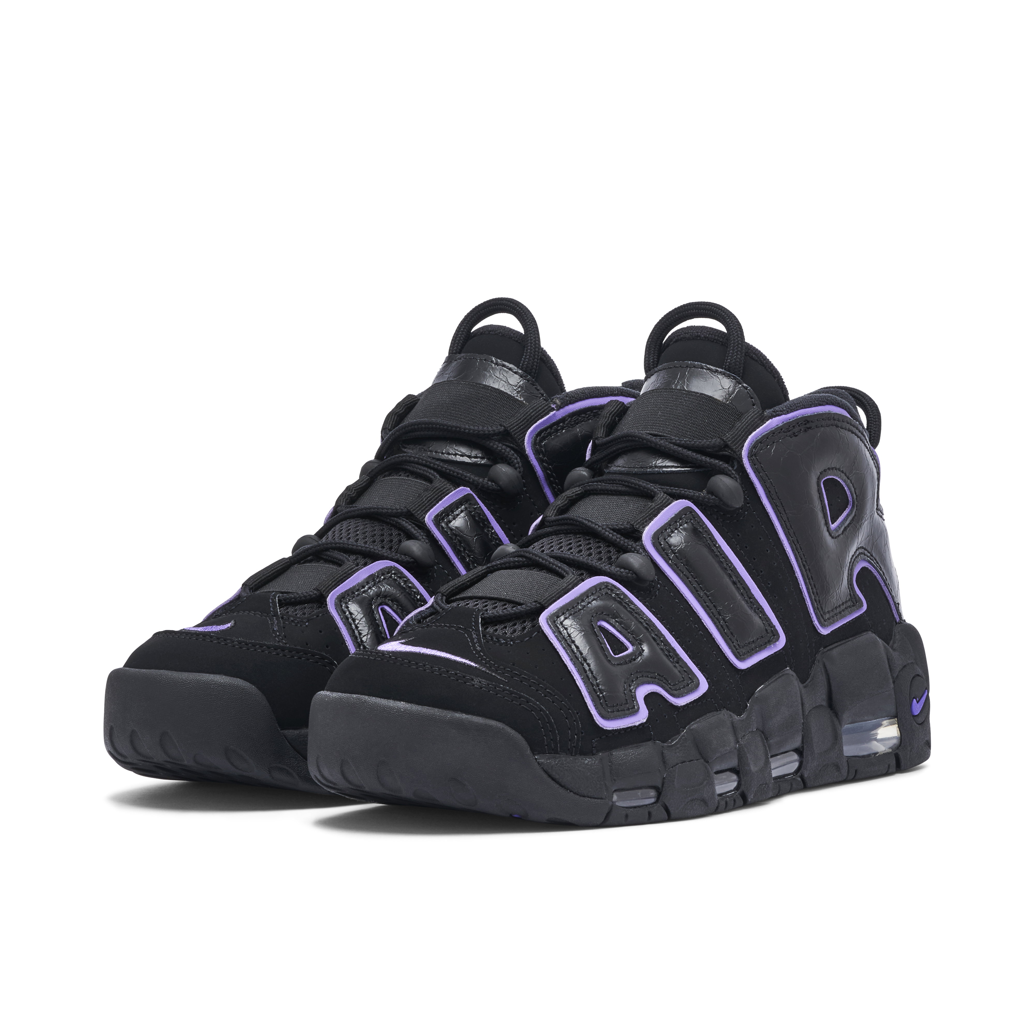 Nike Air More Uptempo 96 Black Action Grape | DV1879-001 | Laced