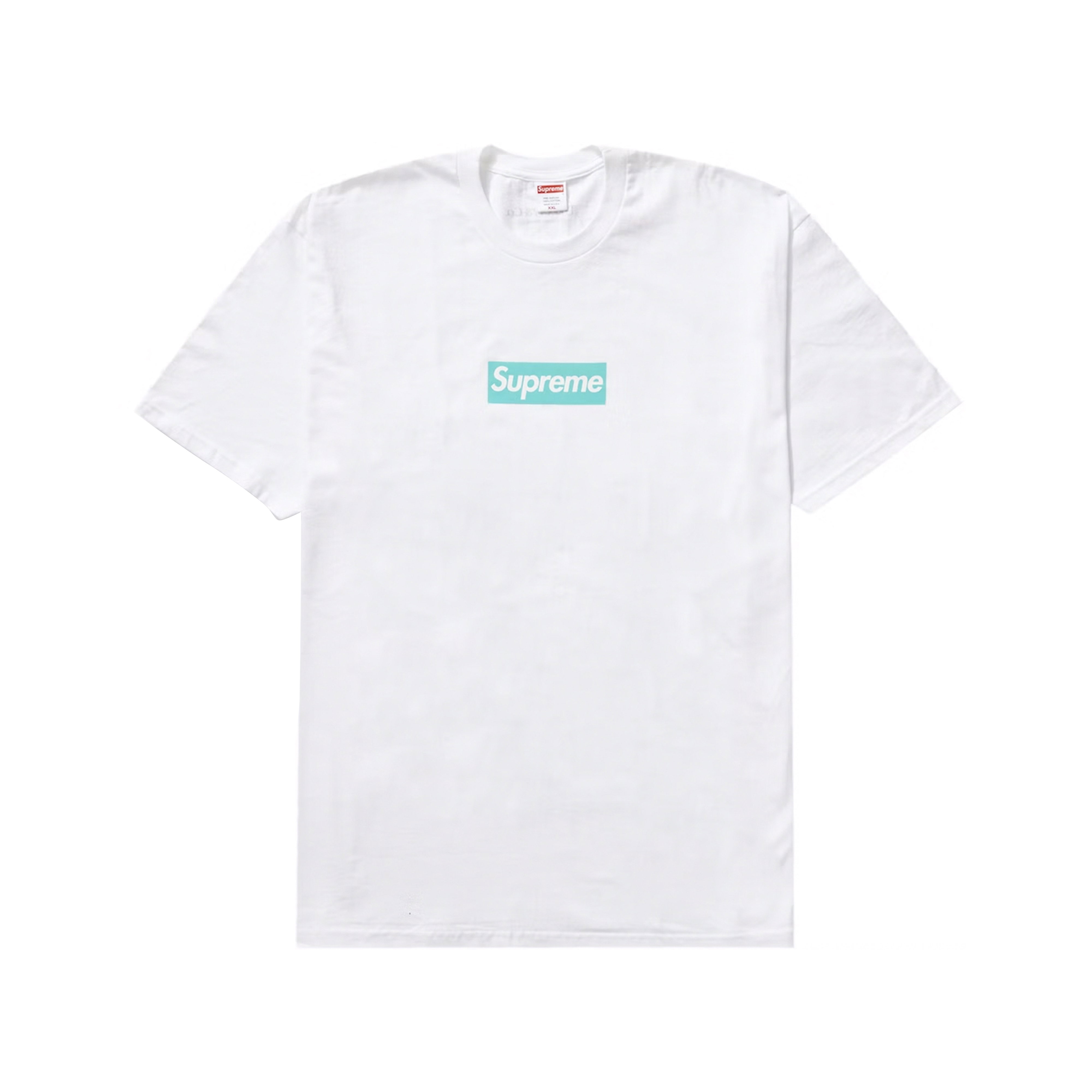 Supreme Tiffany & Co. Box Logo Tee White | SUPREME-00029 | Laced