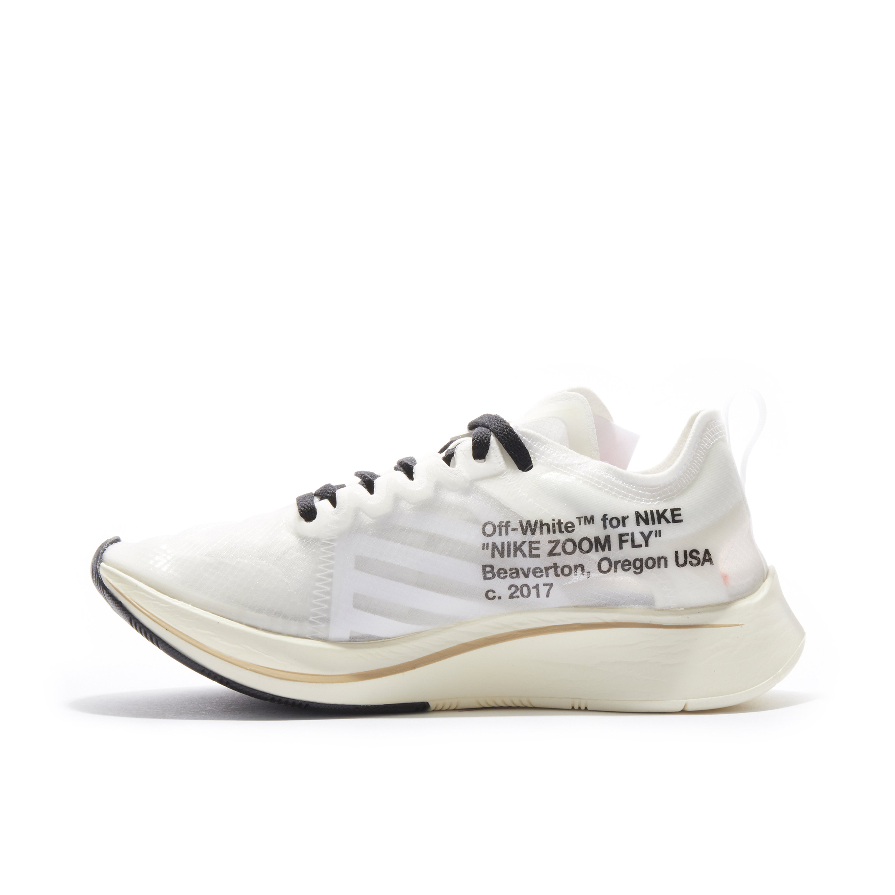 Zoom Fly SP White x Off-White | AJ4588-100 | Laced