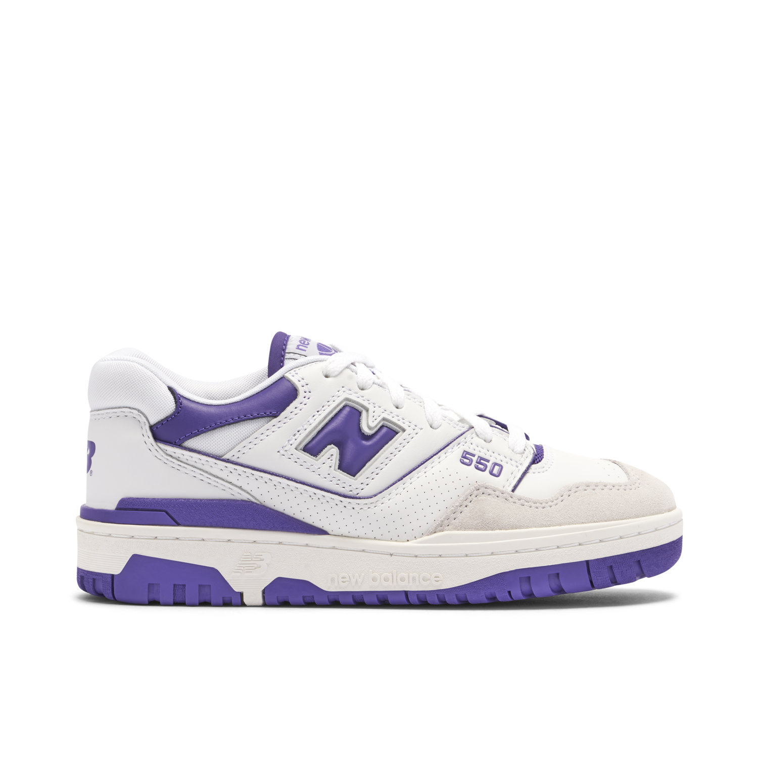 New Balance 550 White Purple