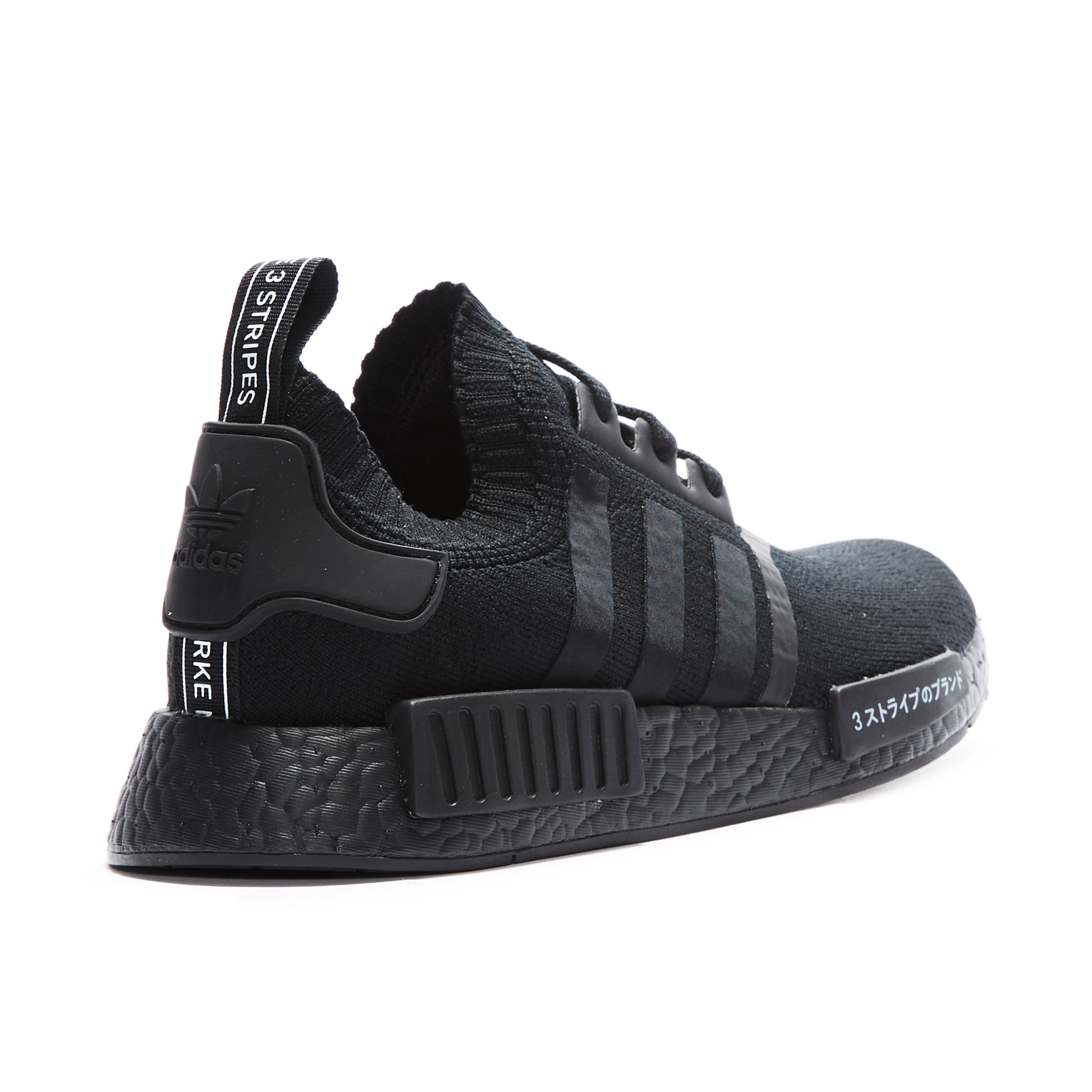 Japan Triple Black Primeknit NMD R1 | BZ0220 | Laced