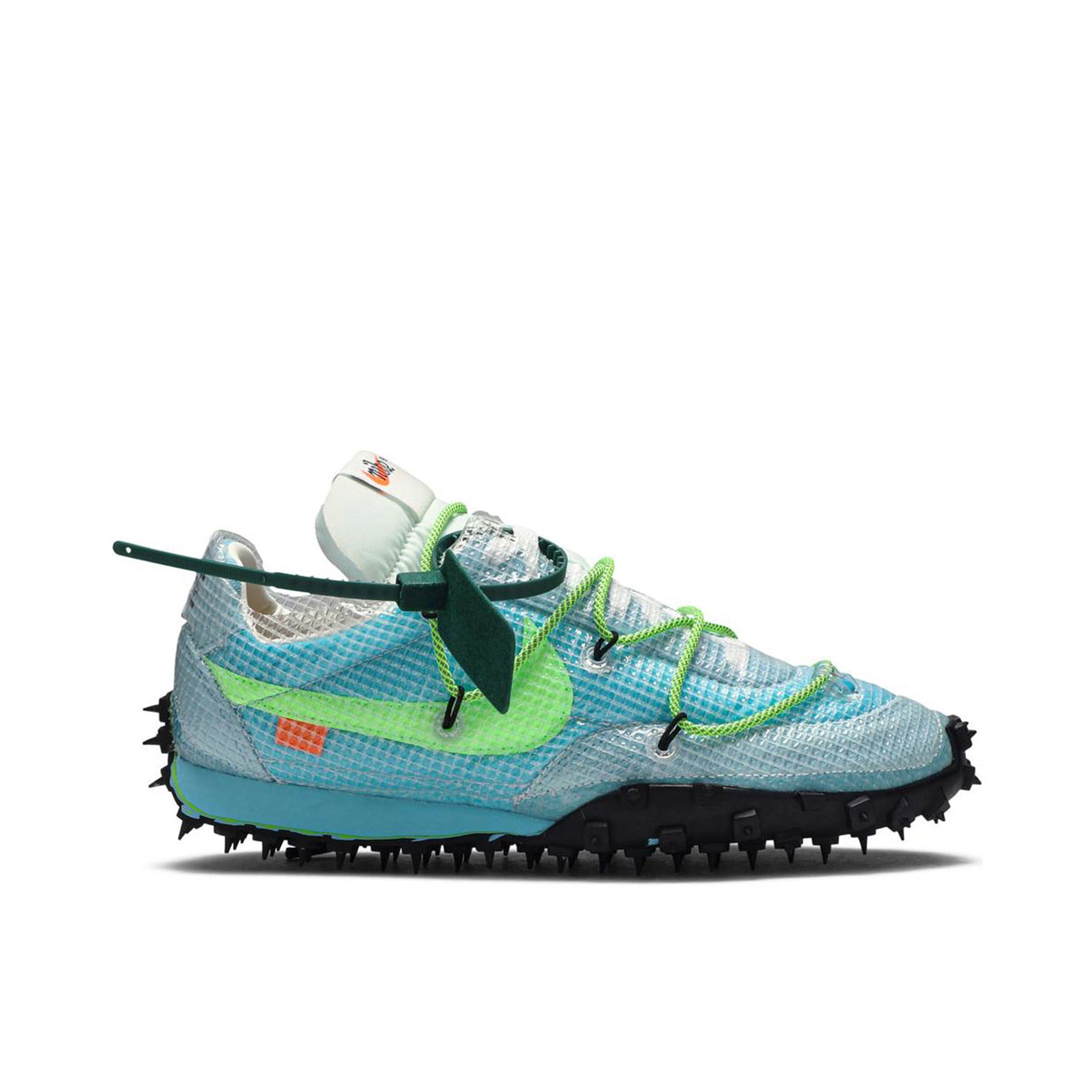 Off-White x Nike Waffle Racer 'Vivid Sky' | CD8180-400 | Laced