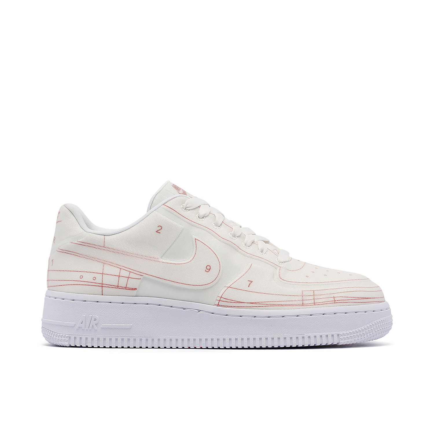 Nike Air Force 1 07 Low Schematic Sail Womens
