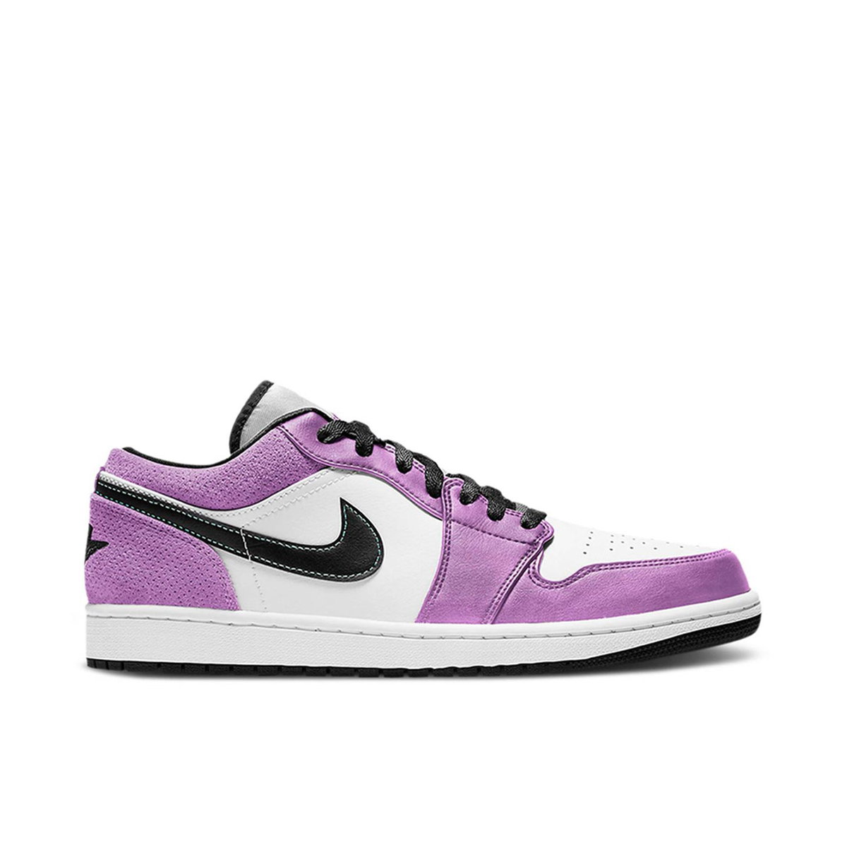Jordan Low-Top Sneakers — Black, Purple & White Jordan 1 Low  main image 2
