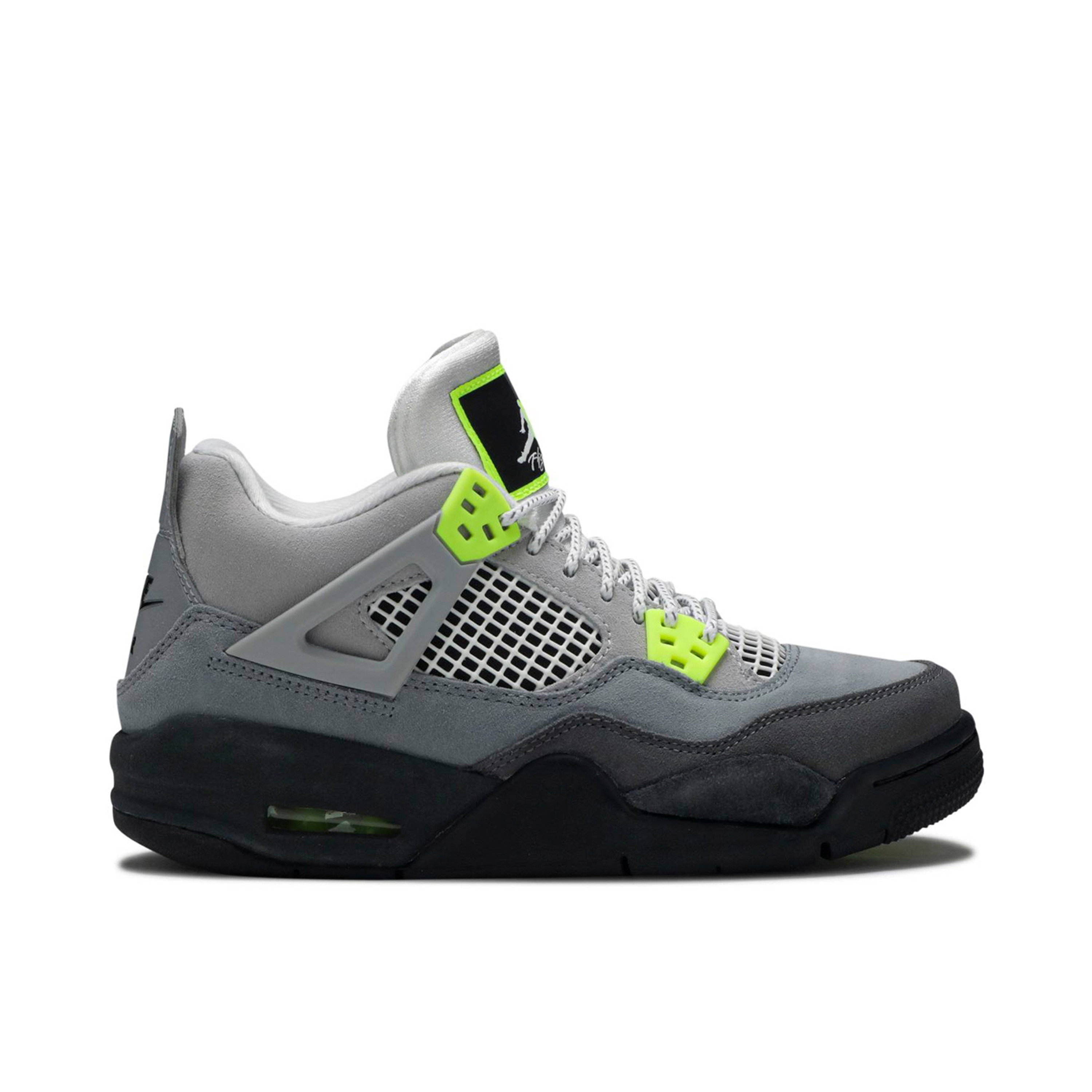 Air Jordan 4 95 Neon Grey SE GS | CT5343-007 | Laced