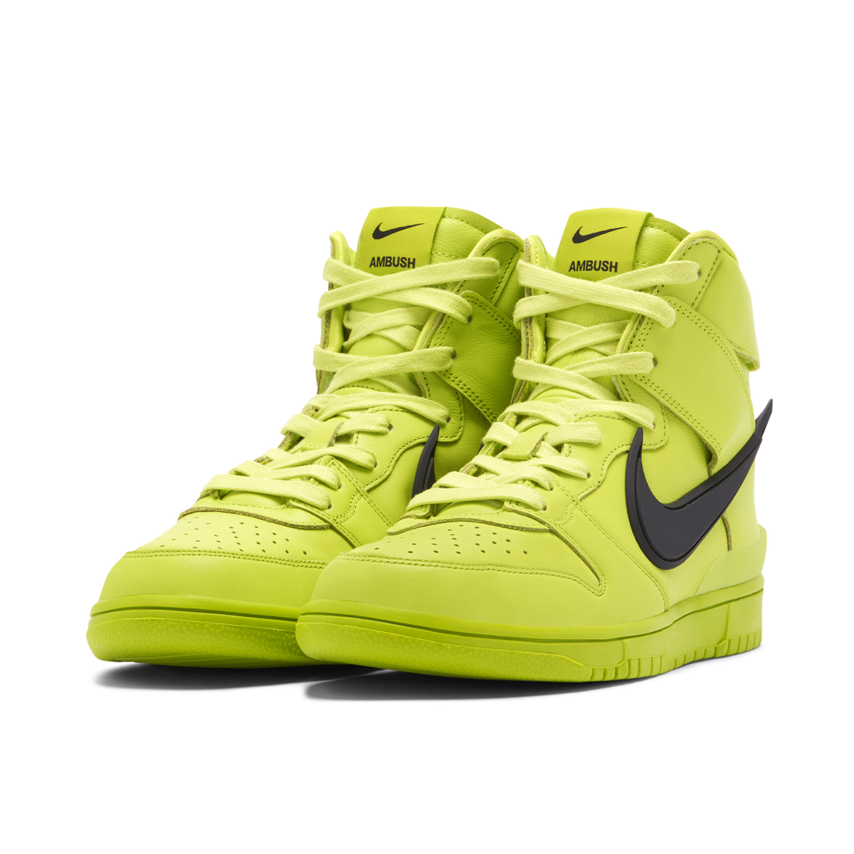 Nike Dunk High x AMBUSH Flash Lime | CU7544-300 | Laced Nike Dunk High x AMBUSH Flash Lime | CU7544-300 | Laced