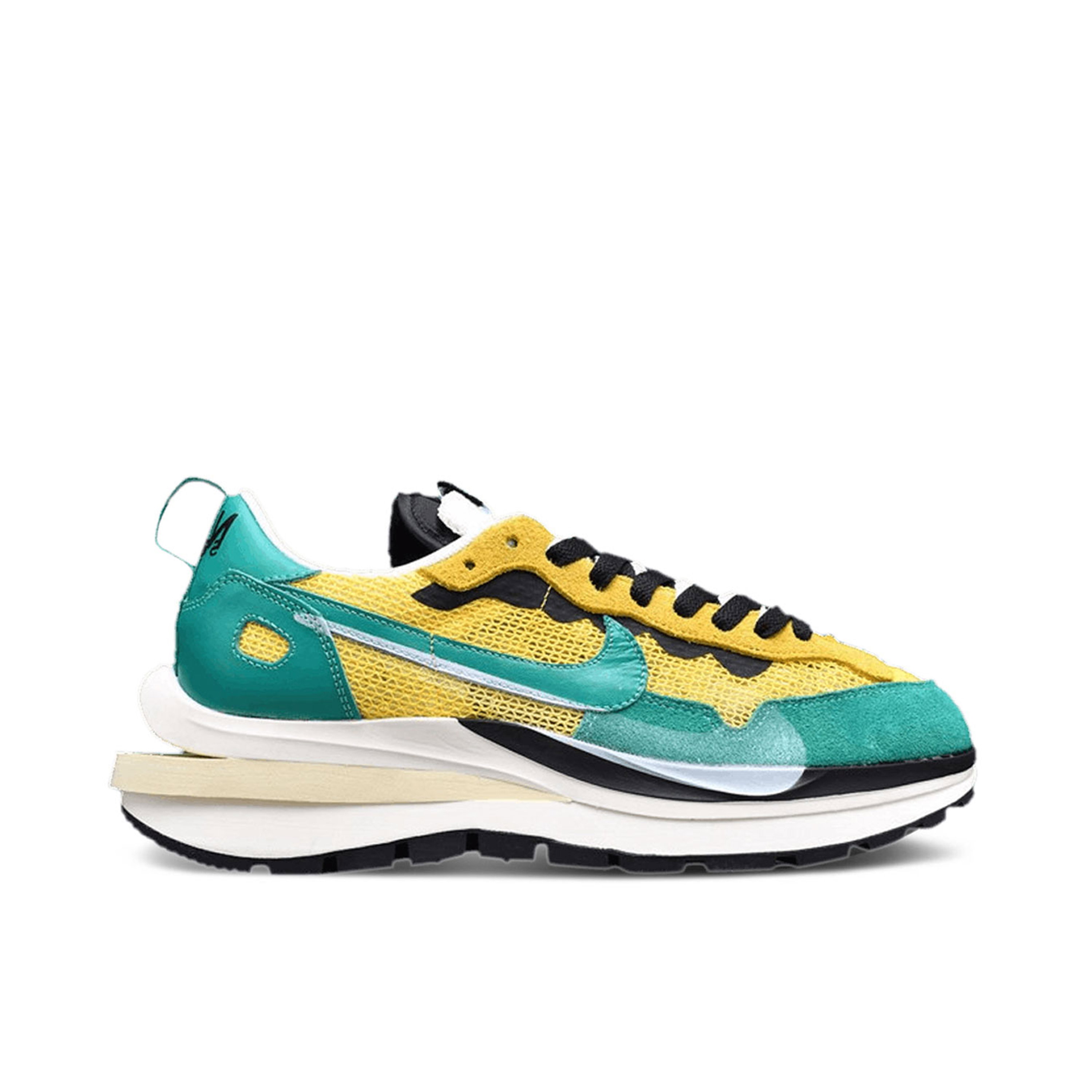 Sacai x Nike VaporWaffle Tour Yellow Stadium Green | CV1363-700
