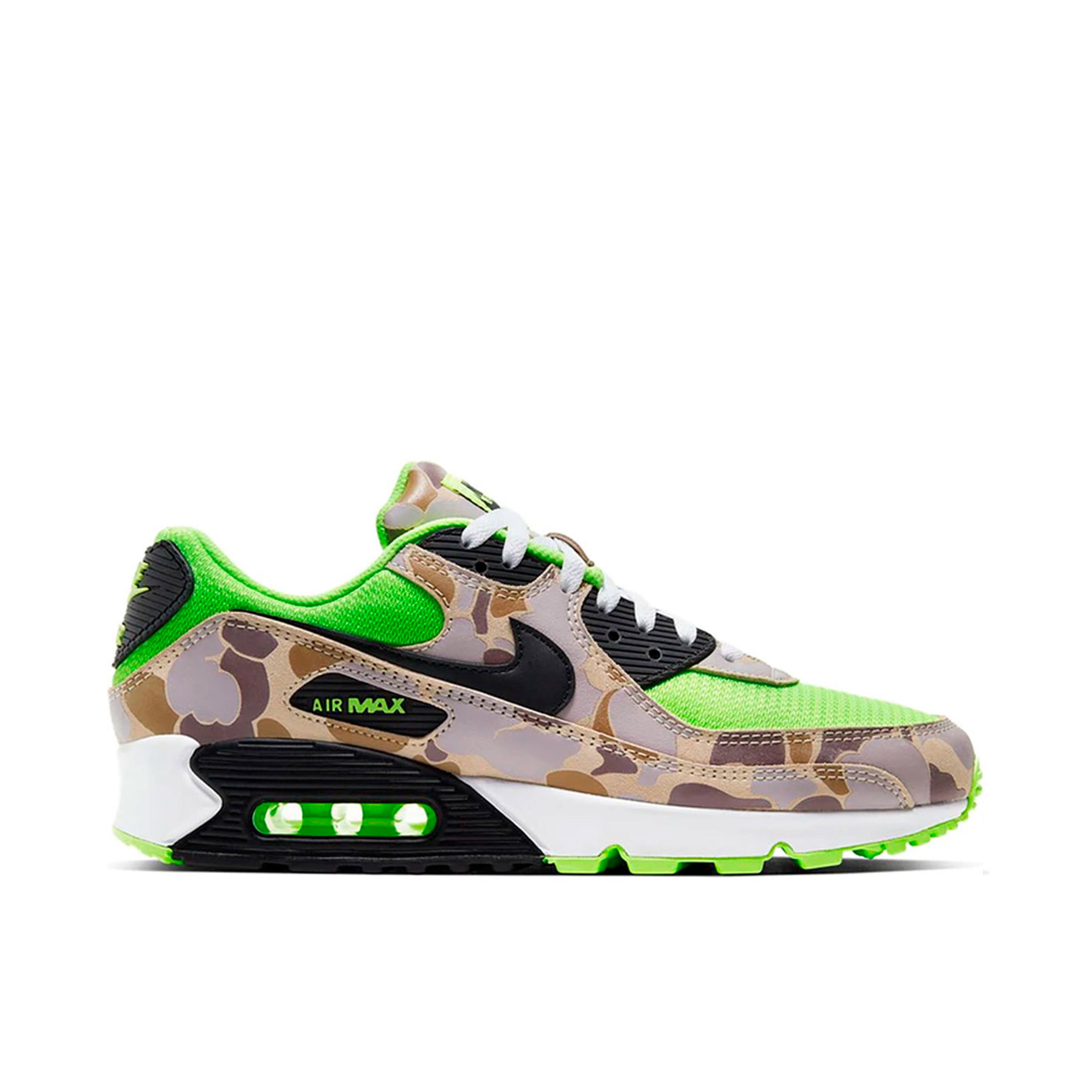 CW6024-600 atmos Nike Air Max 90 Reverse Duck Camo Infrared Black 