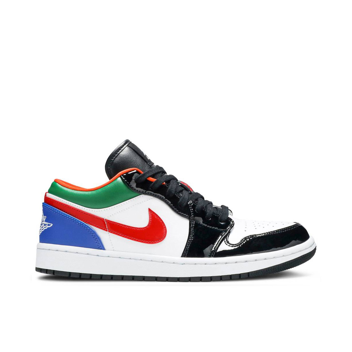 Air Jordan 1 Low Multi-Color Black Toe Womens