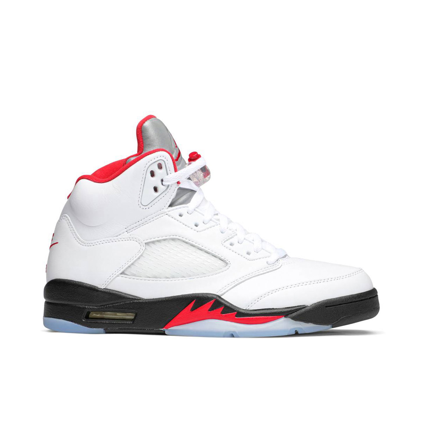 Air Jordan 5 Retro Fire Red Silver Tongue | DA1911-102 | Laced