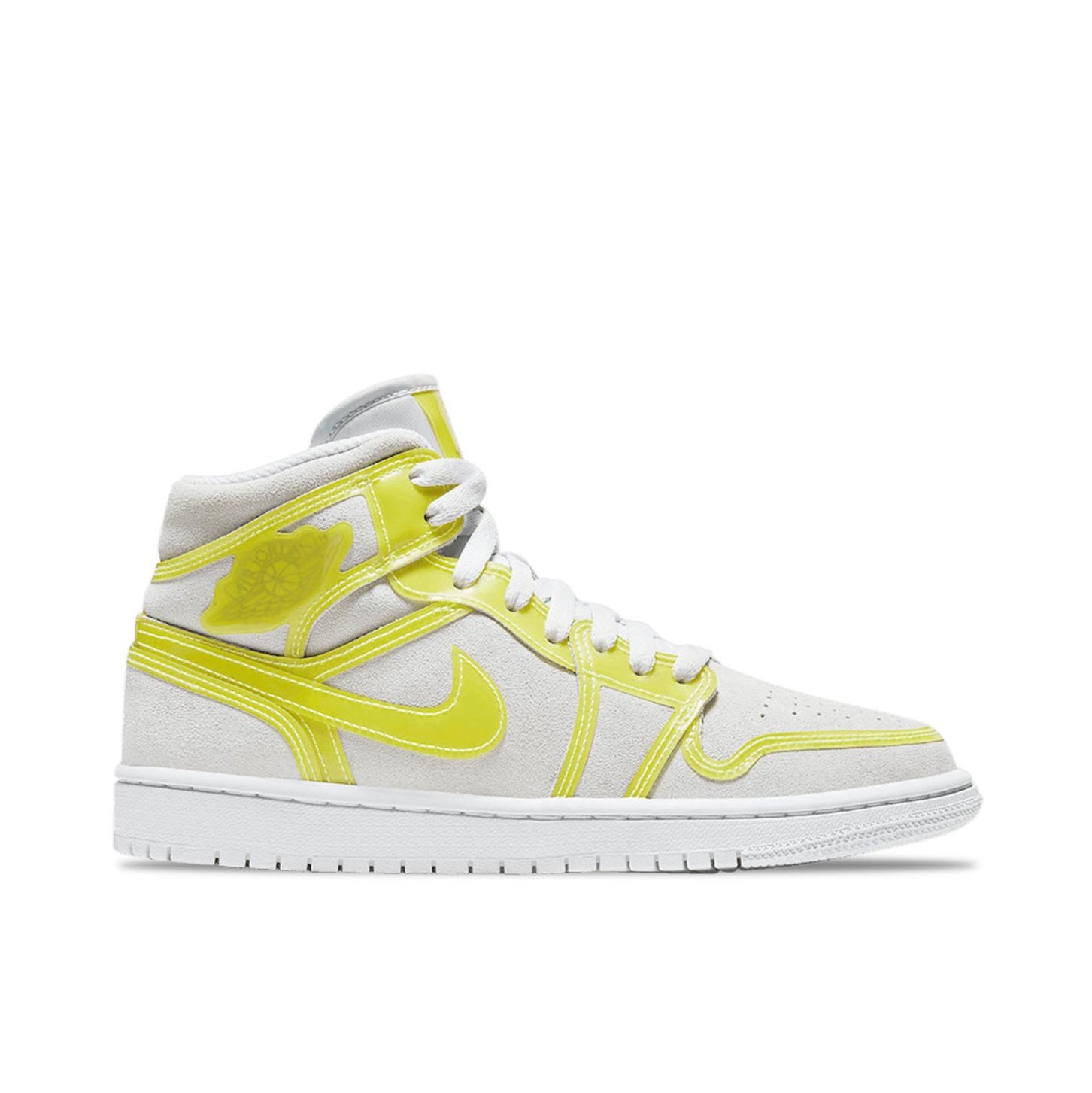 Air Jordan 1 Mid LX Off White Opti Yellow Womens | DA5552-107 | Laced