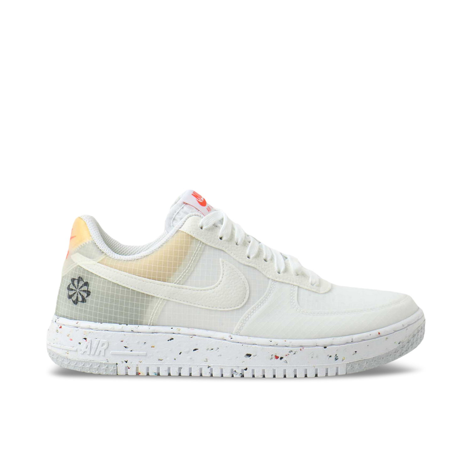 Nike Air Force 1 Low Crater Move to Zero White Orange