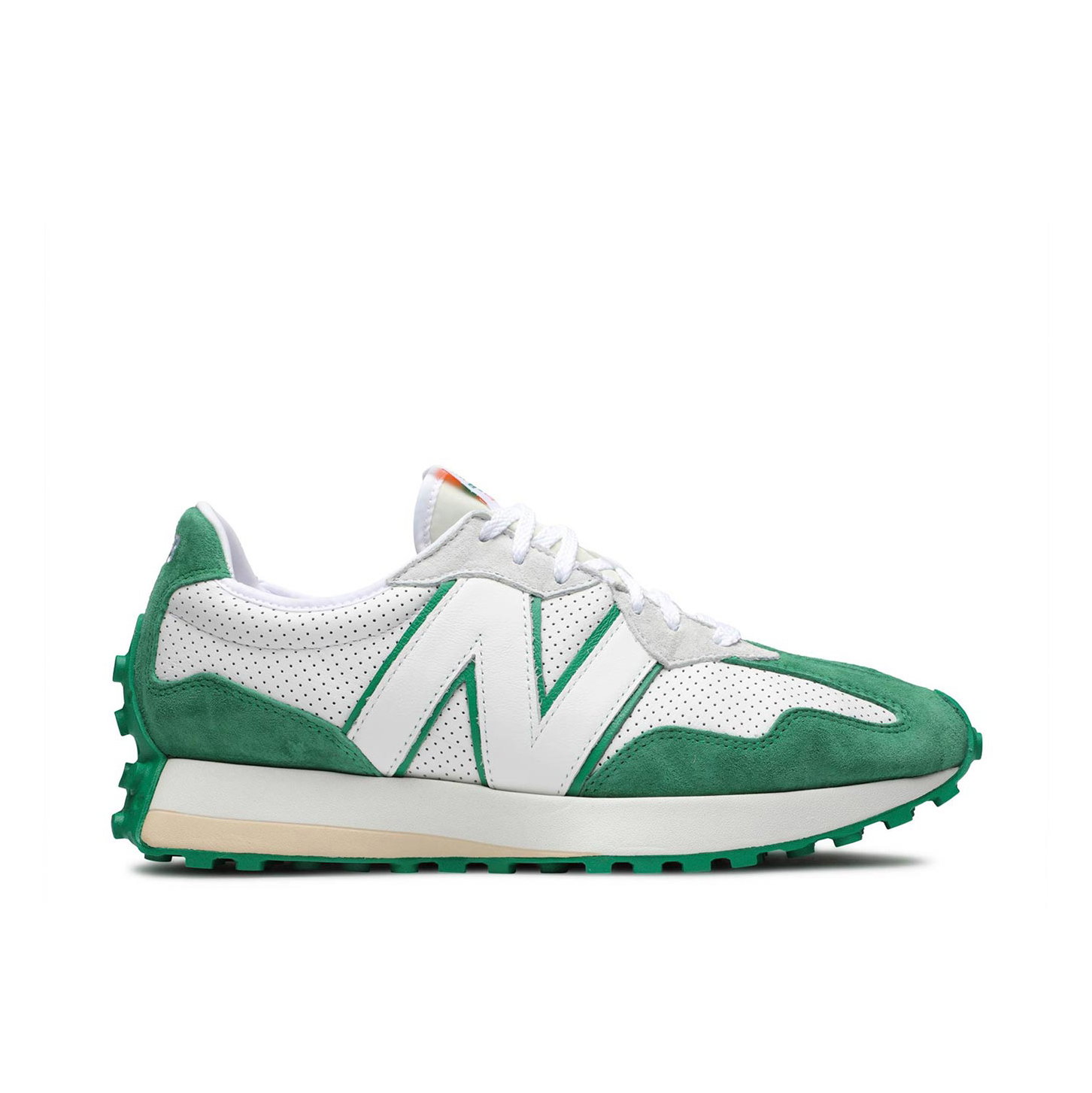 Newbrance327×Casablanca MS327CBD 26cm New Balance x Casablanca 327 White Green | MS327CBD | Laced