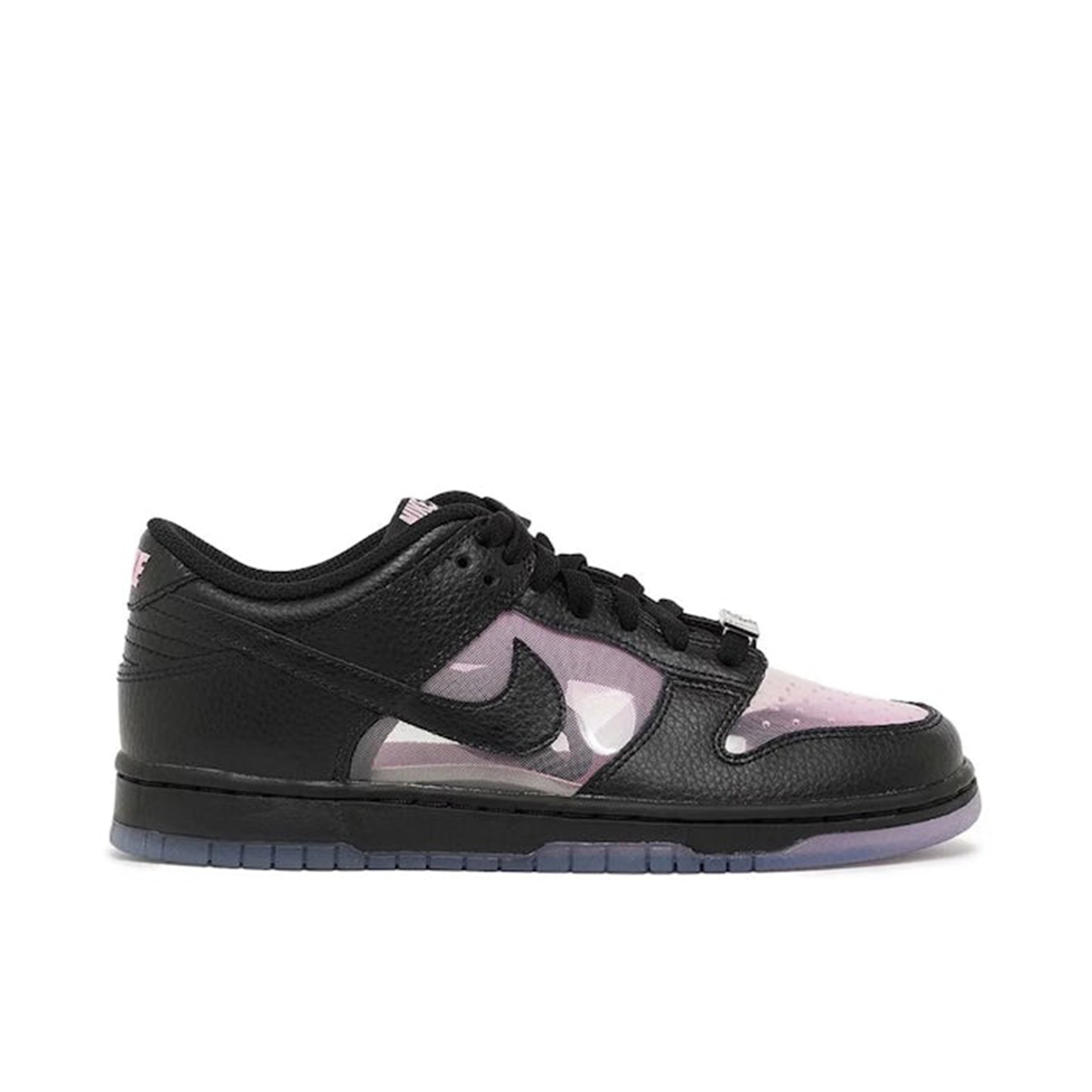 Nike Dunk Low Retro Transparent Black Pink Rise