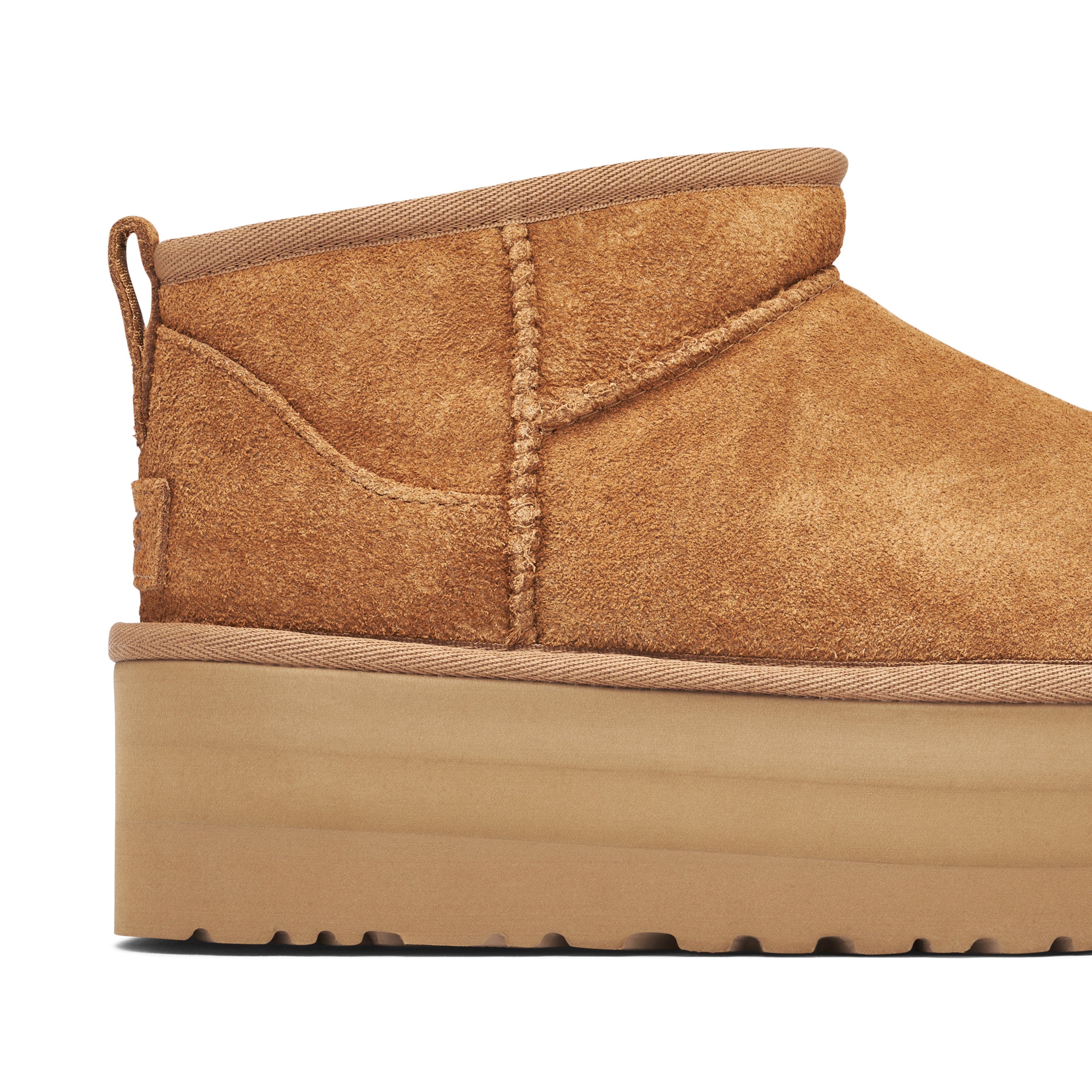 UGG Classic Ultra Mini Platform Chestnut Womens | 1135092-CHE | Laced