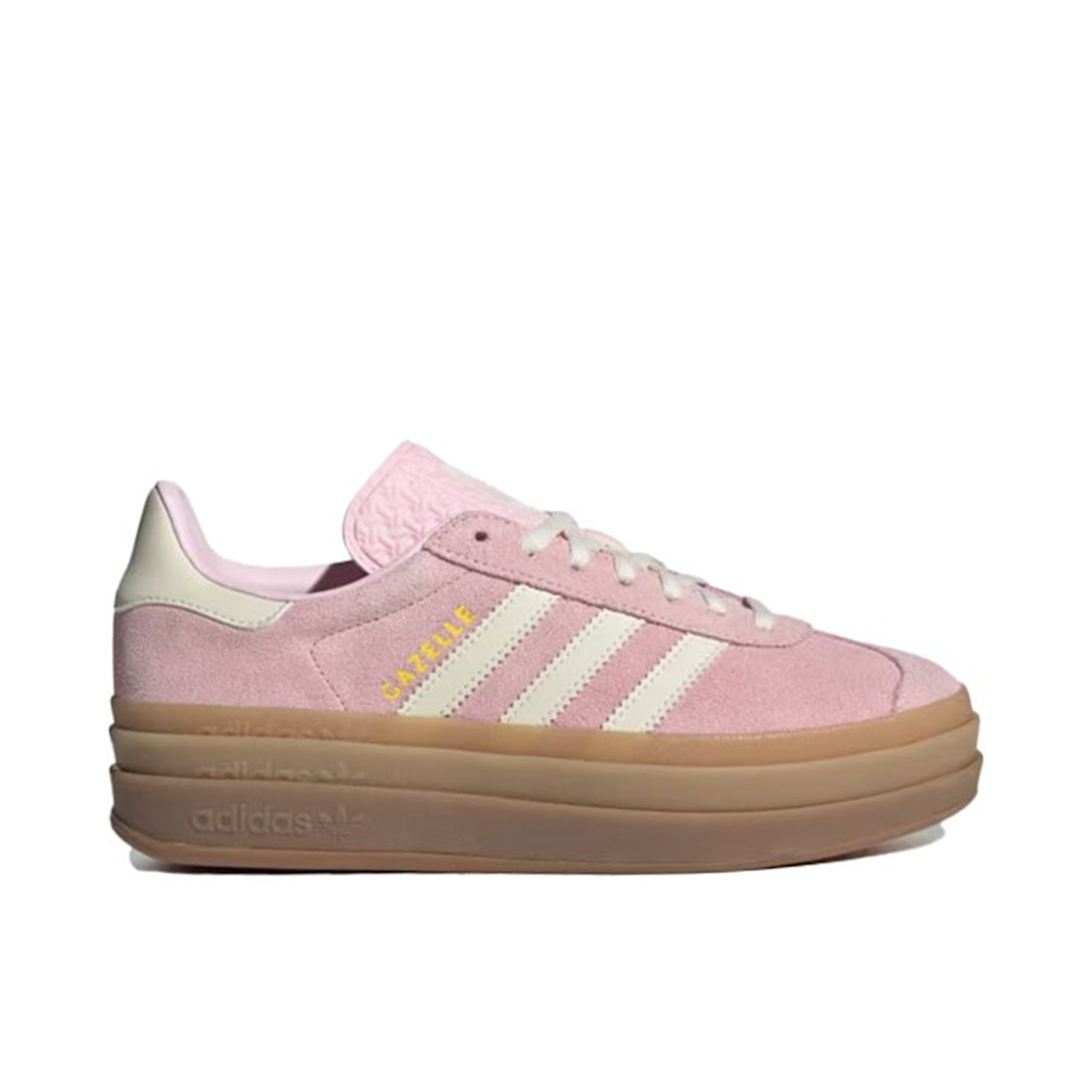 Adidas Gazelle Bold Clear Pink Cream White Womens