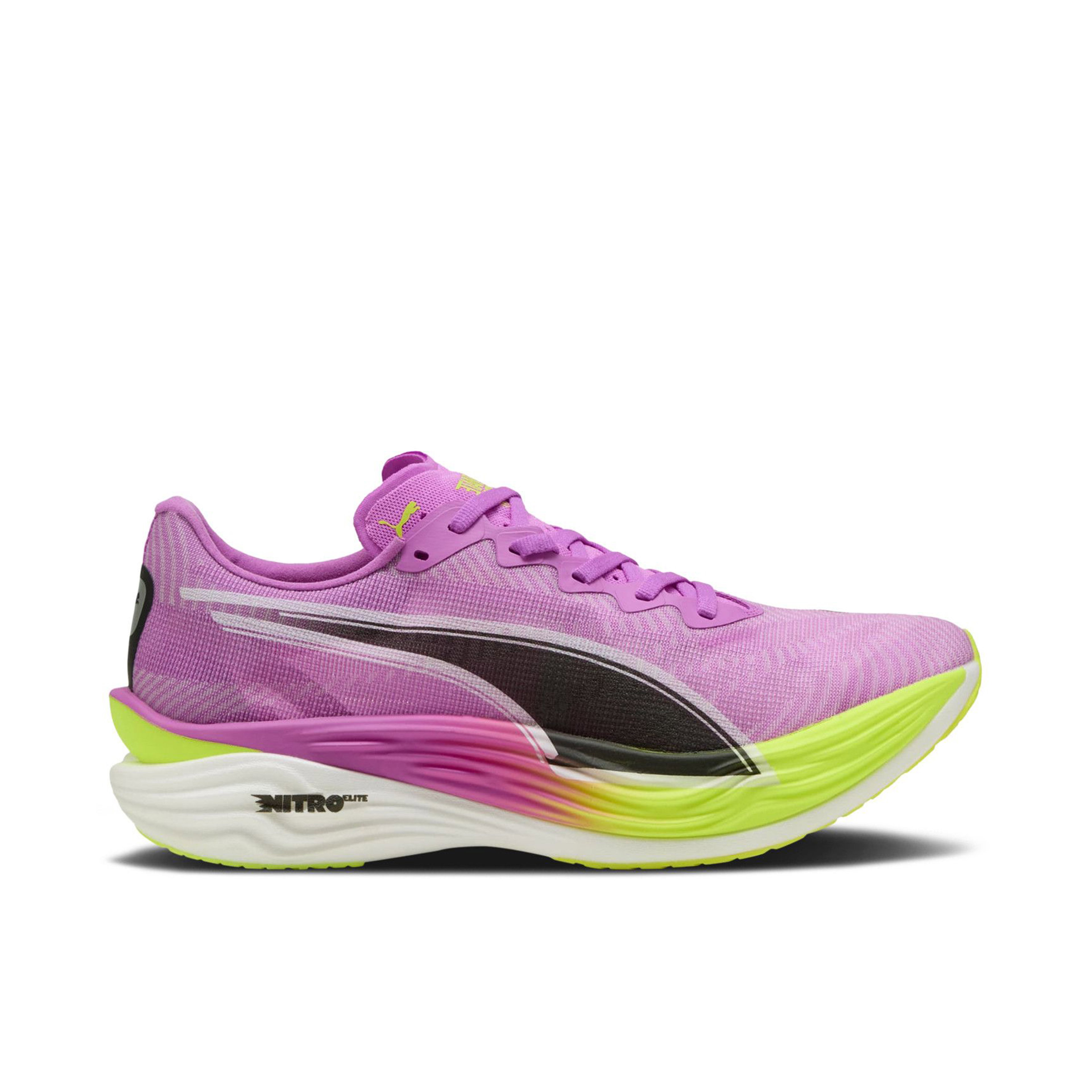 Puma Deviate Nitro Elite 3 Pure Magenta Yellow Alert