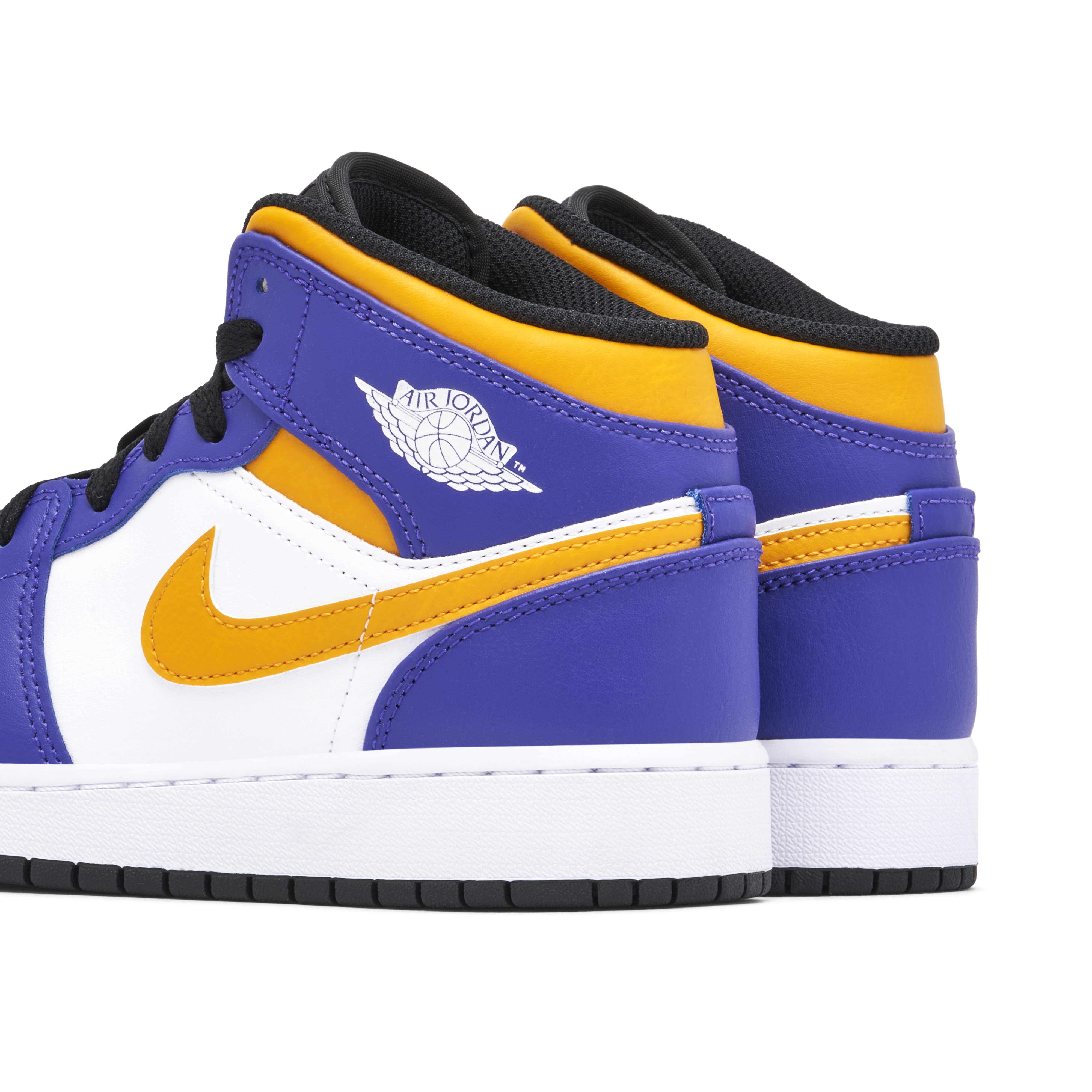 Air Jordan 1 Mid Lakers GS | DQ8423-517 | Laced