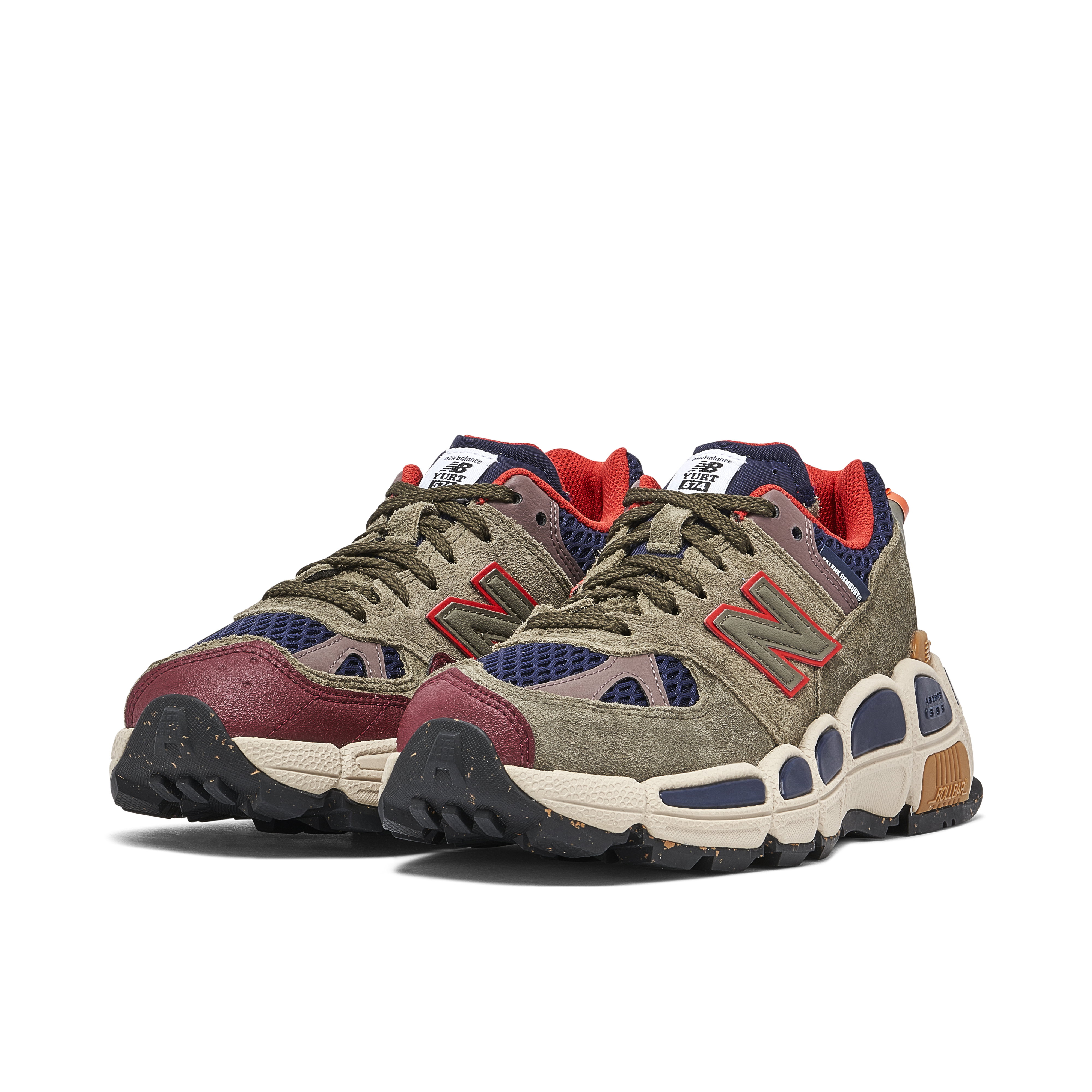 New Balance 574 x Salehe Bembury Yurt Team Forest Green | MS574YSB