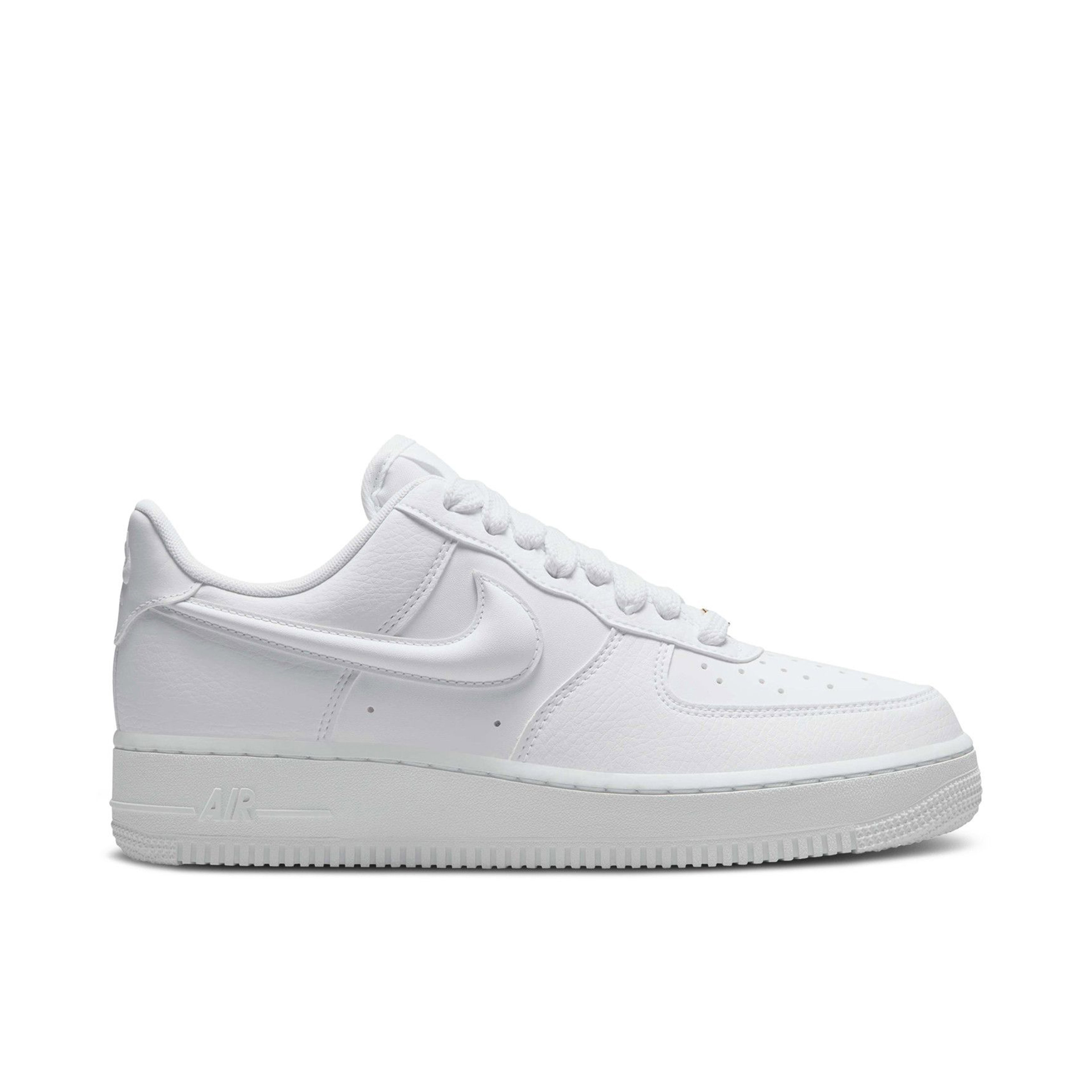 Nike Air Force 1 Low '07 Next Nature Triple White Bulbous Swoosh Womens