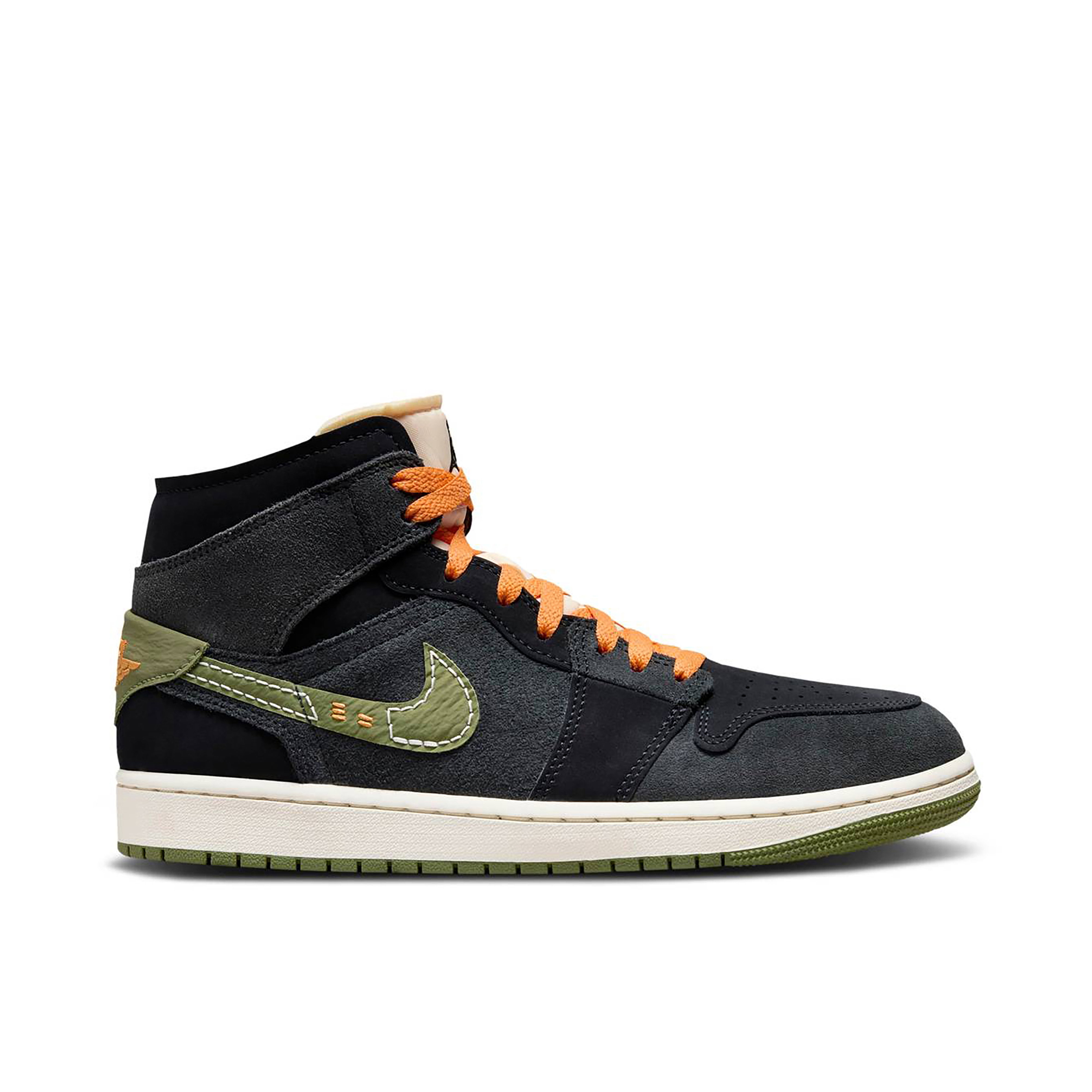 Air Jordan 1 Mid SE Craft Anthracite Light Olive | FD6817-003 | Laced