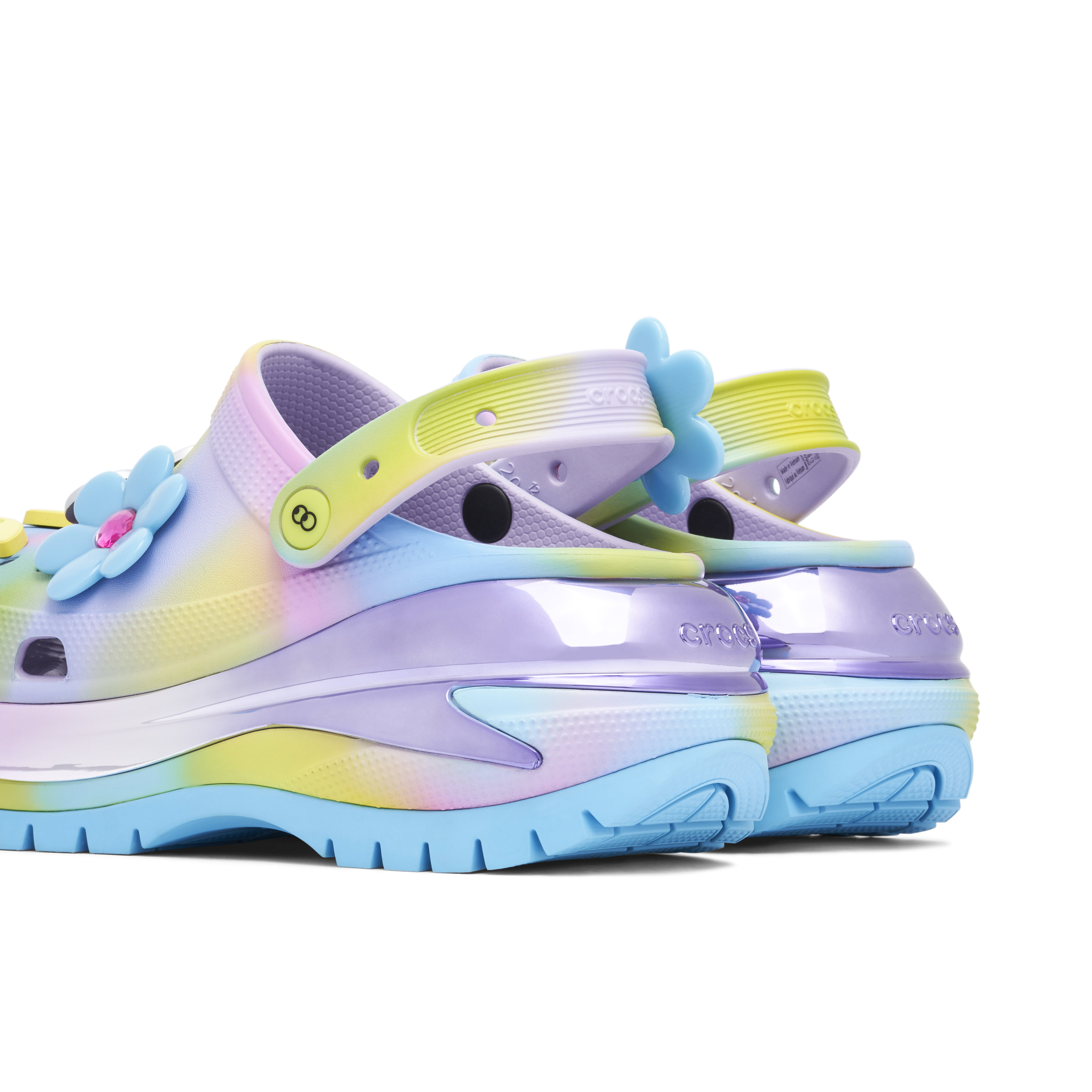 【lazy marsoc】 Crocs Mega Crush Clog x Lazy Oaf New Dimensions | 207935-90H | Laced