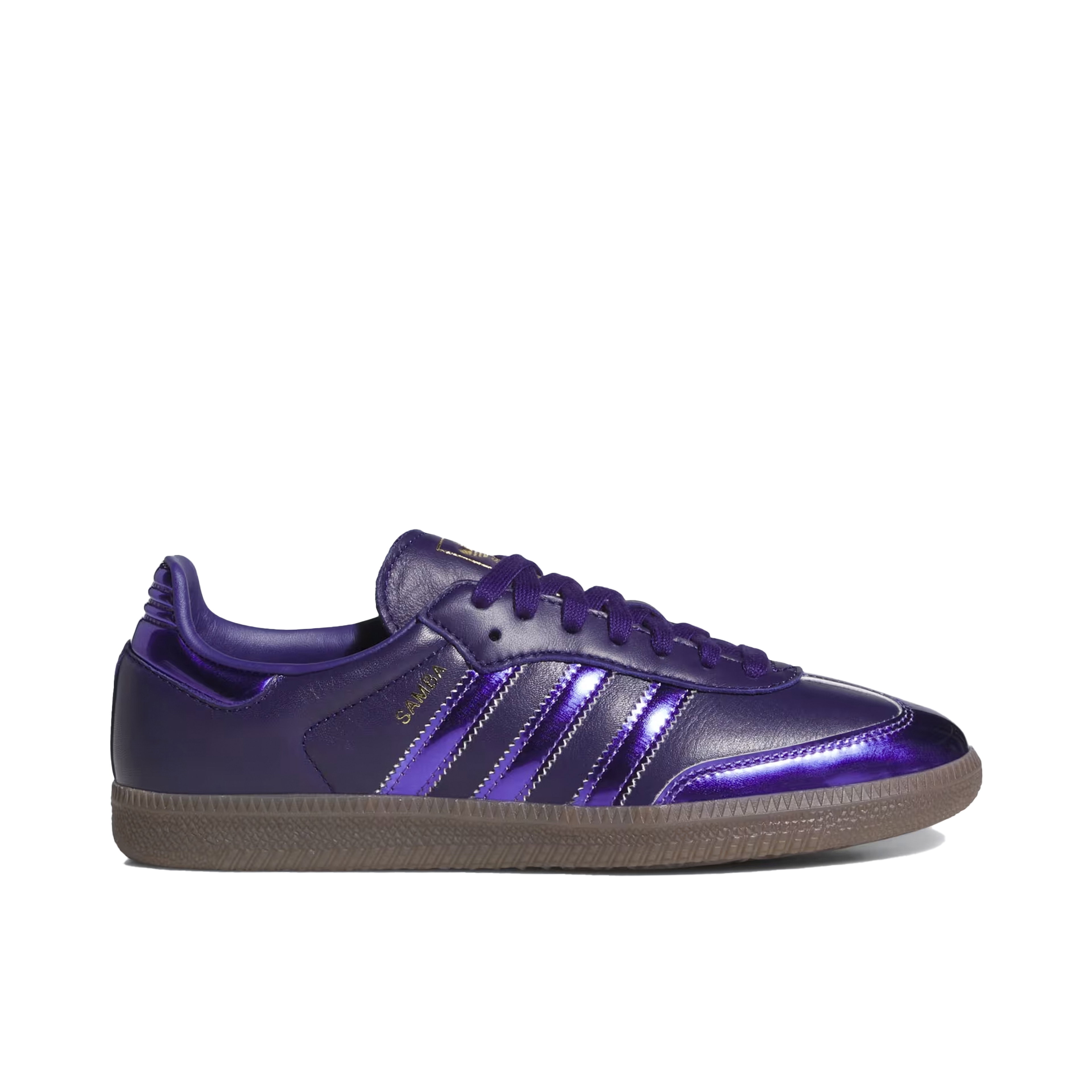 Adidas Samba OG Collegiate Purple Rush Gold Womens