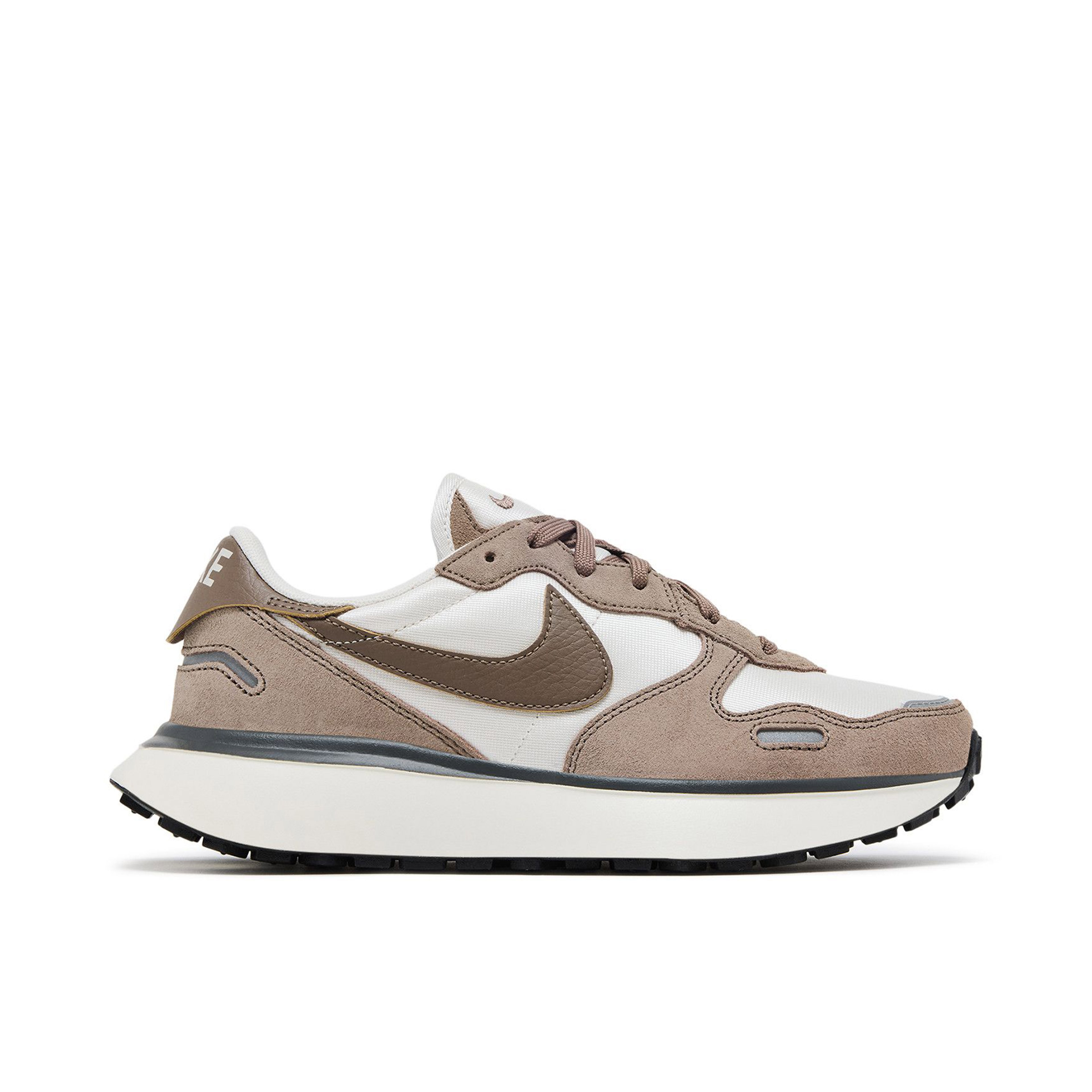 Nike Phoenix Waffle Phantom Black Sail Mink Brown Womens