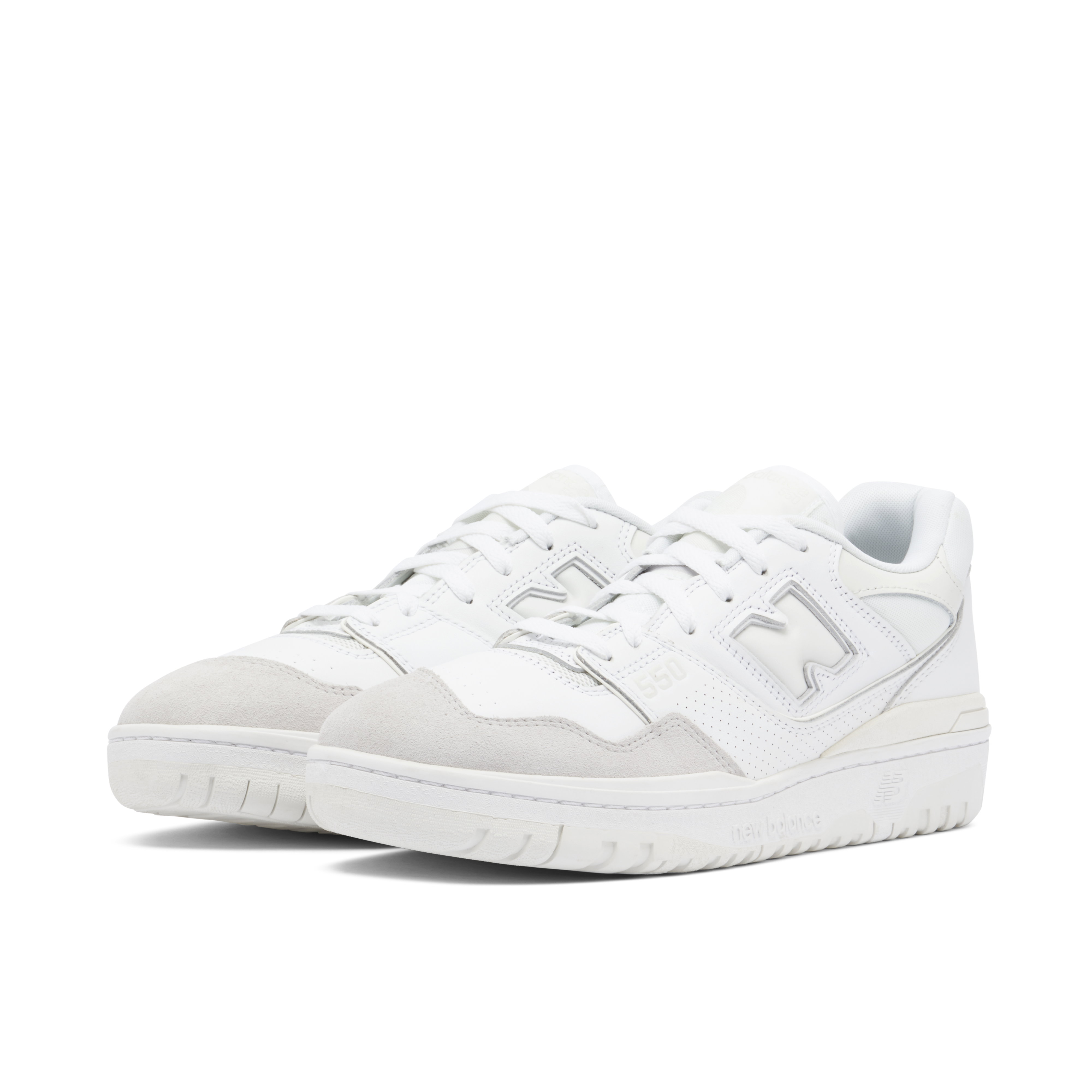 New Balance 550 White Grey Toe | BB550LSA | Laced