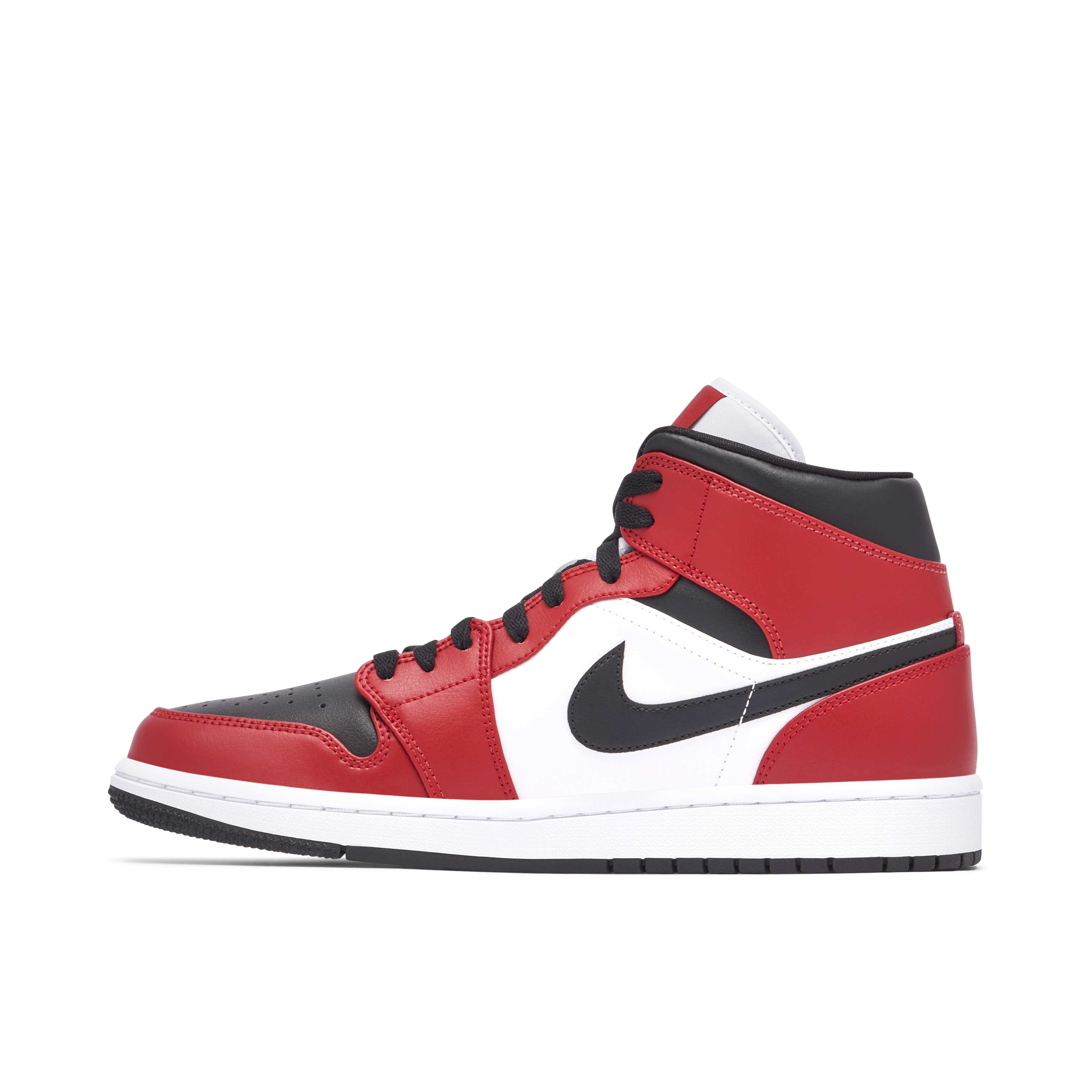 Air Jordan 1 Mid Chicago Toe | 554724-069 | Laced