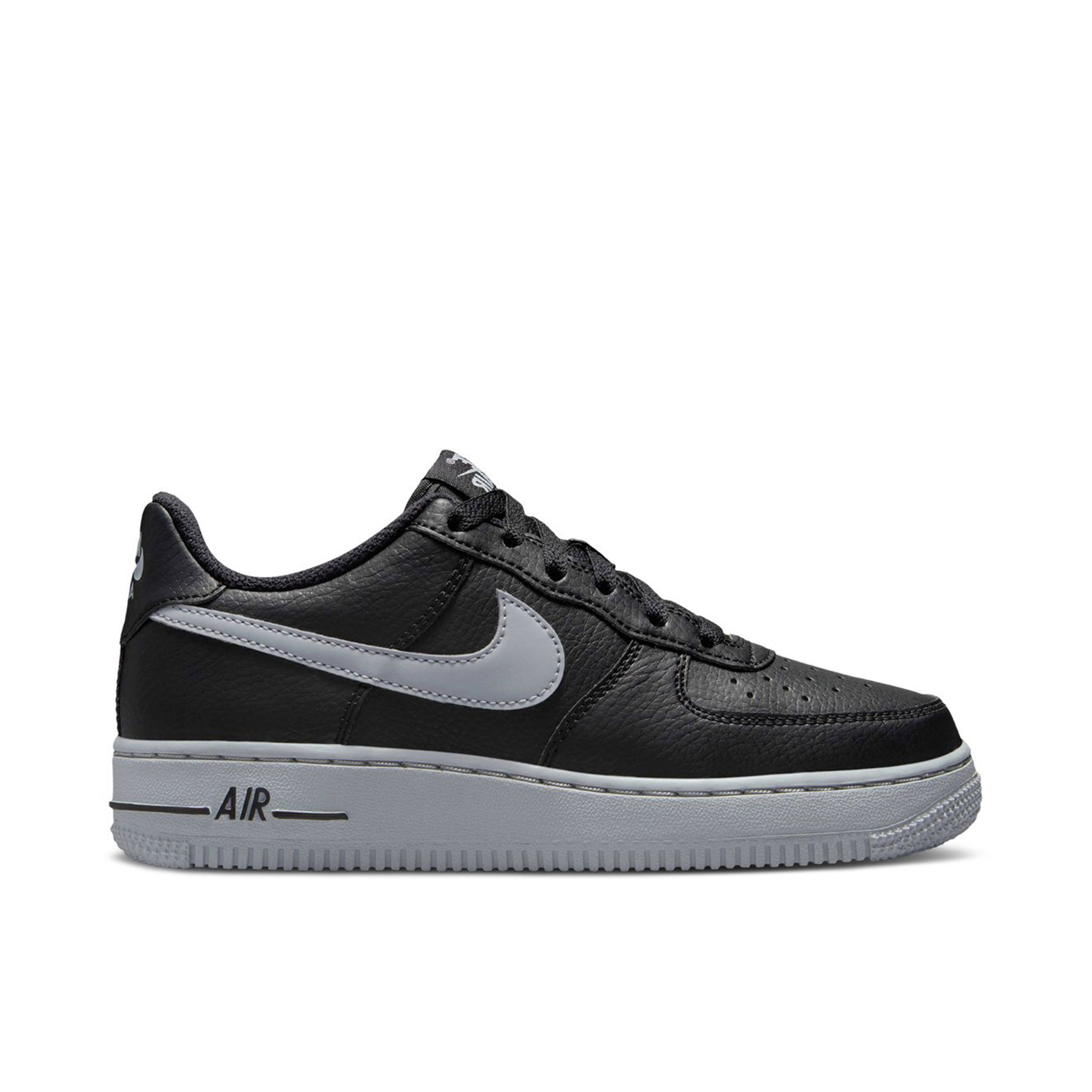 Nike Air Force 1 Low Black Wolf Grey GS