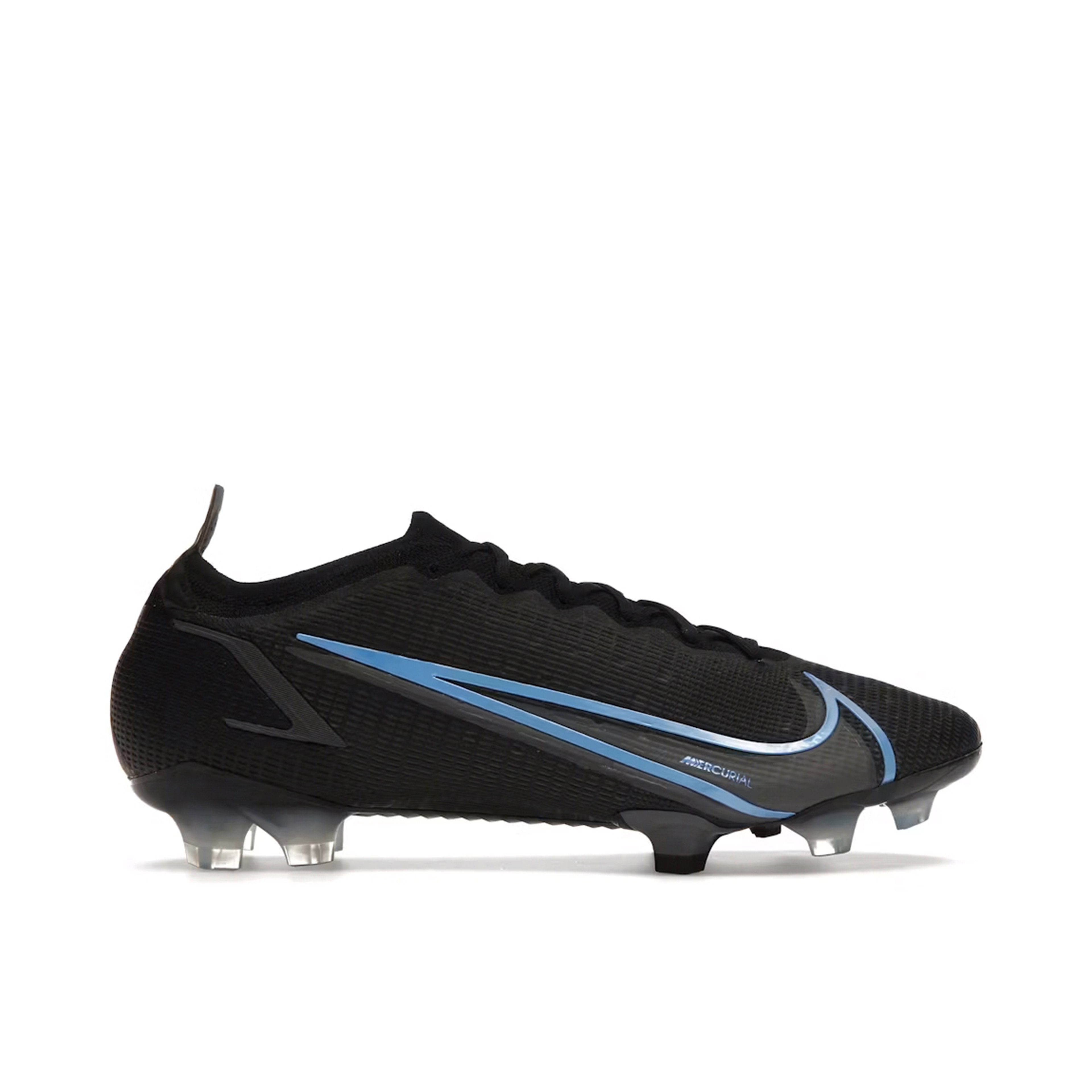Nike Vapor 14 Elite FG Flyknit Black Iron Grey Blue