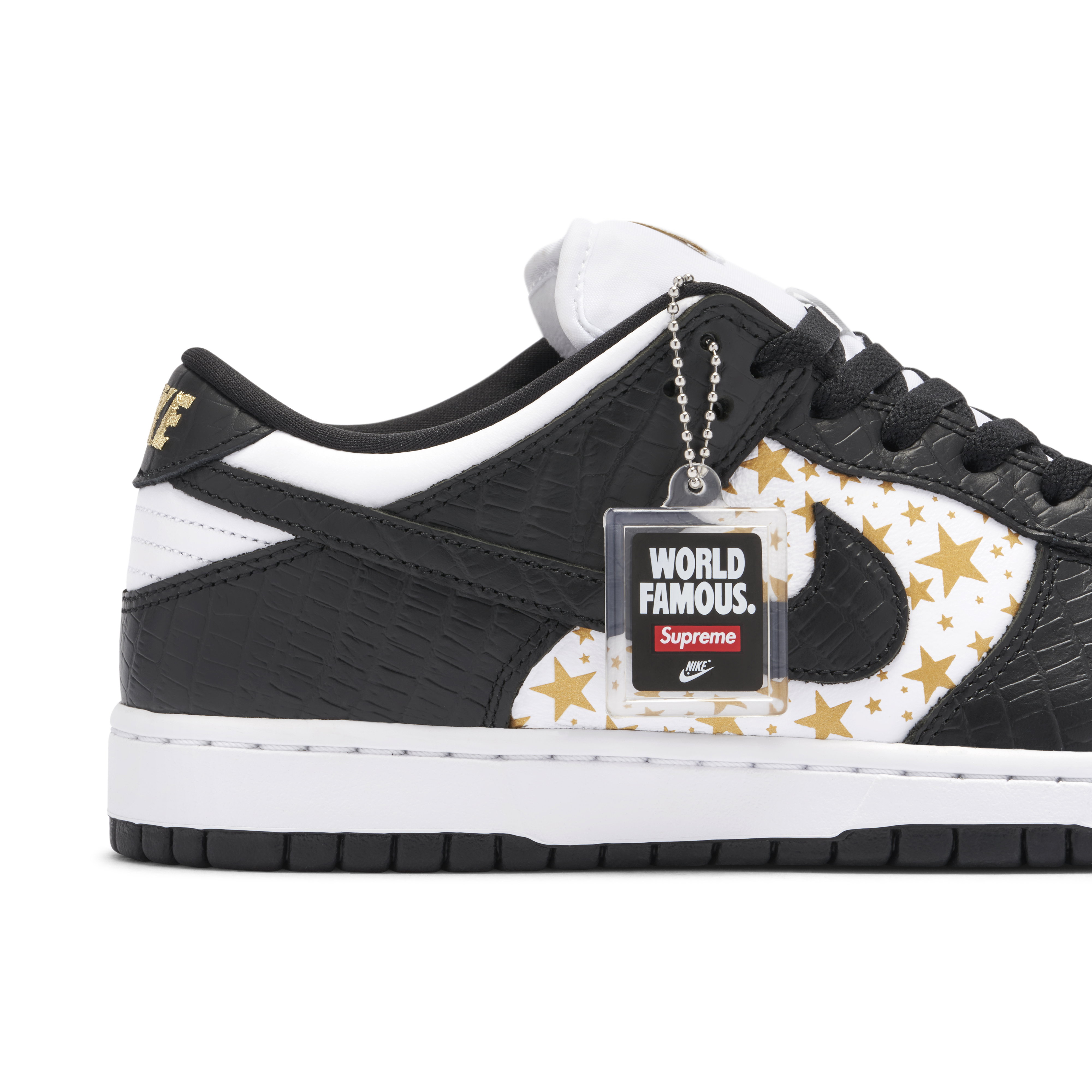 Supreme x Nike SB Dunk Low Stars Black | DH3228-102 | Laced