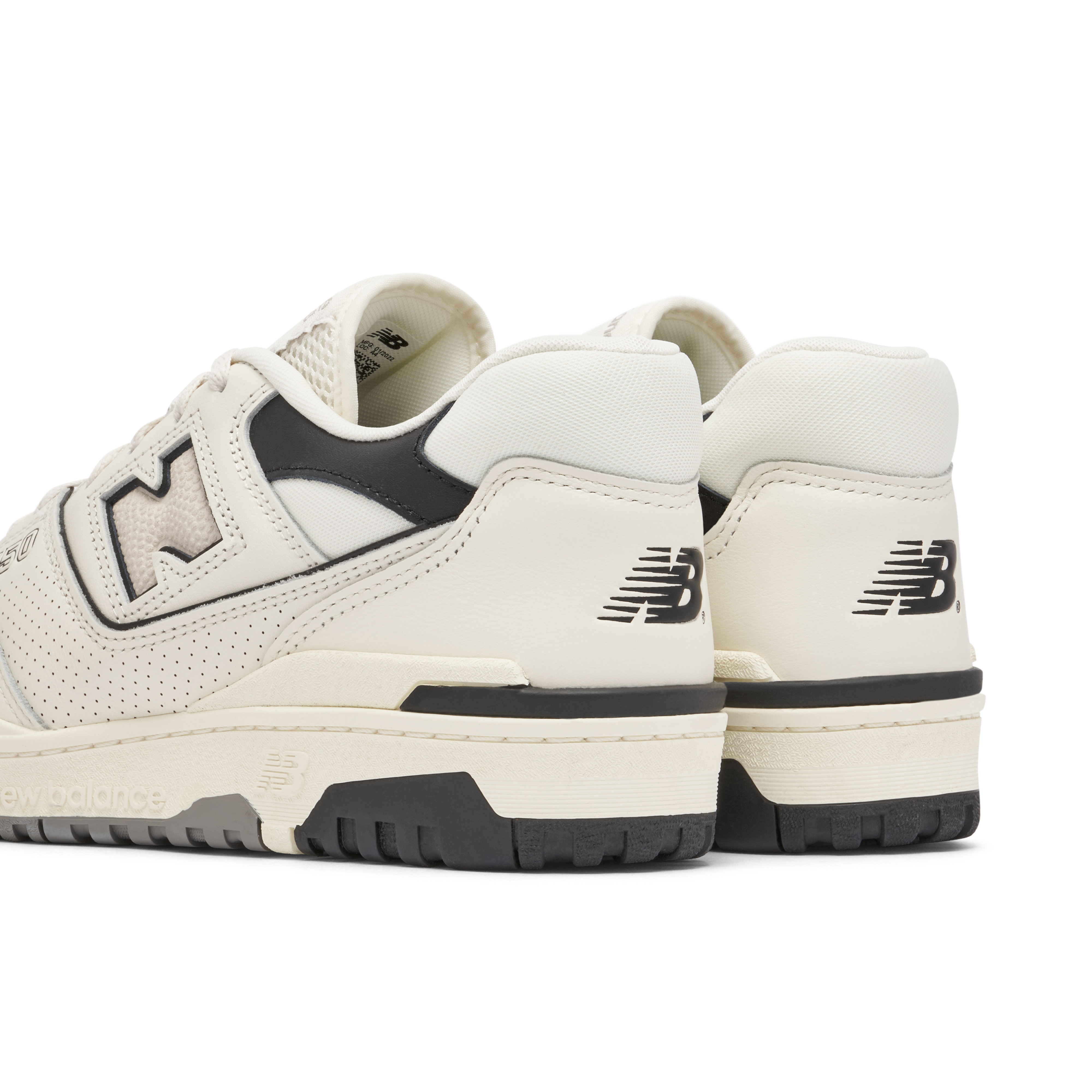 New Balance 550 Cream Black | BB550LWT | Laced