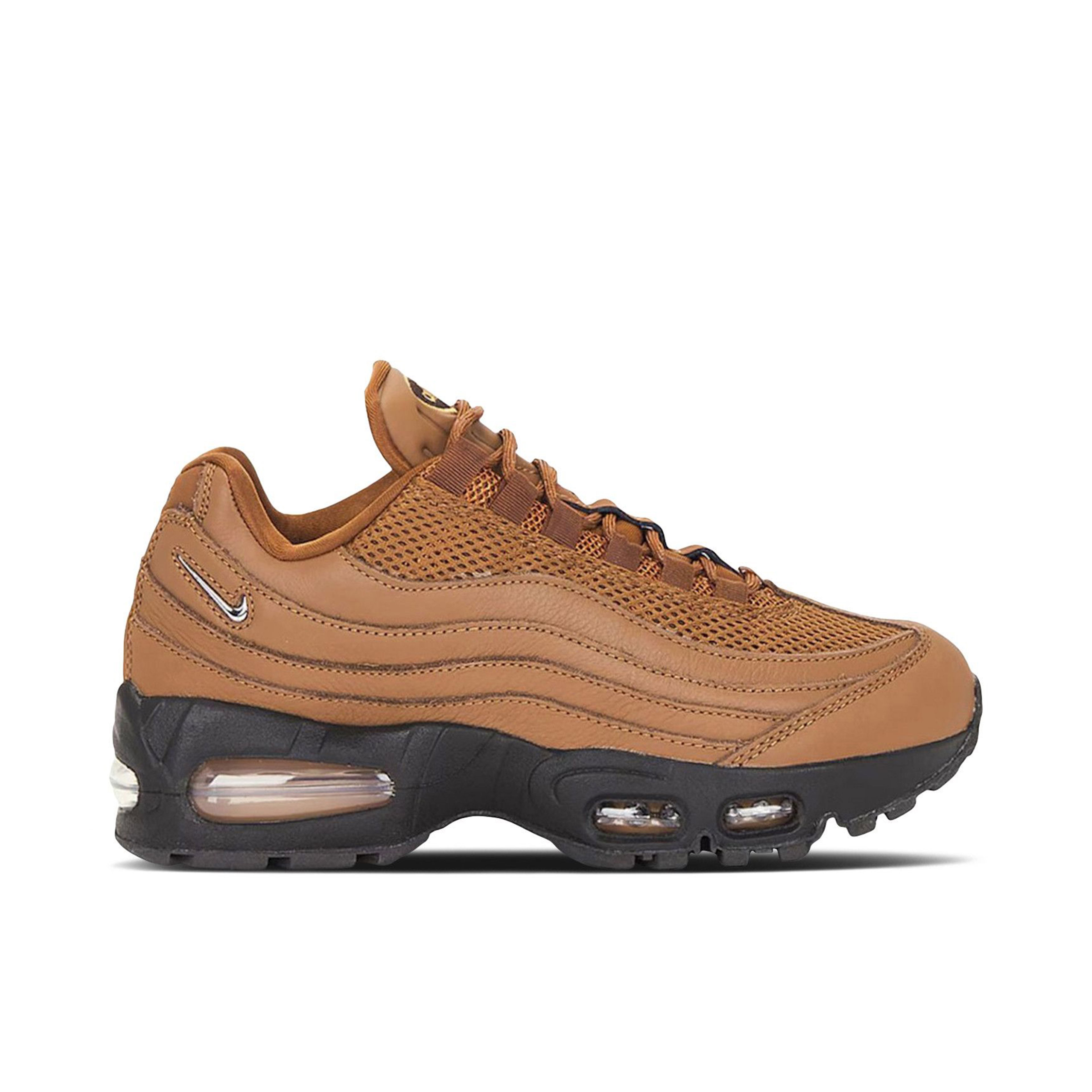 Nike Air Max 95 Big Bubble Light British Tan Jewel Swoosh Womens