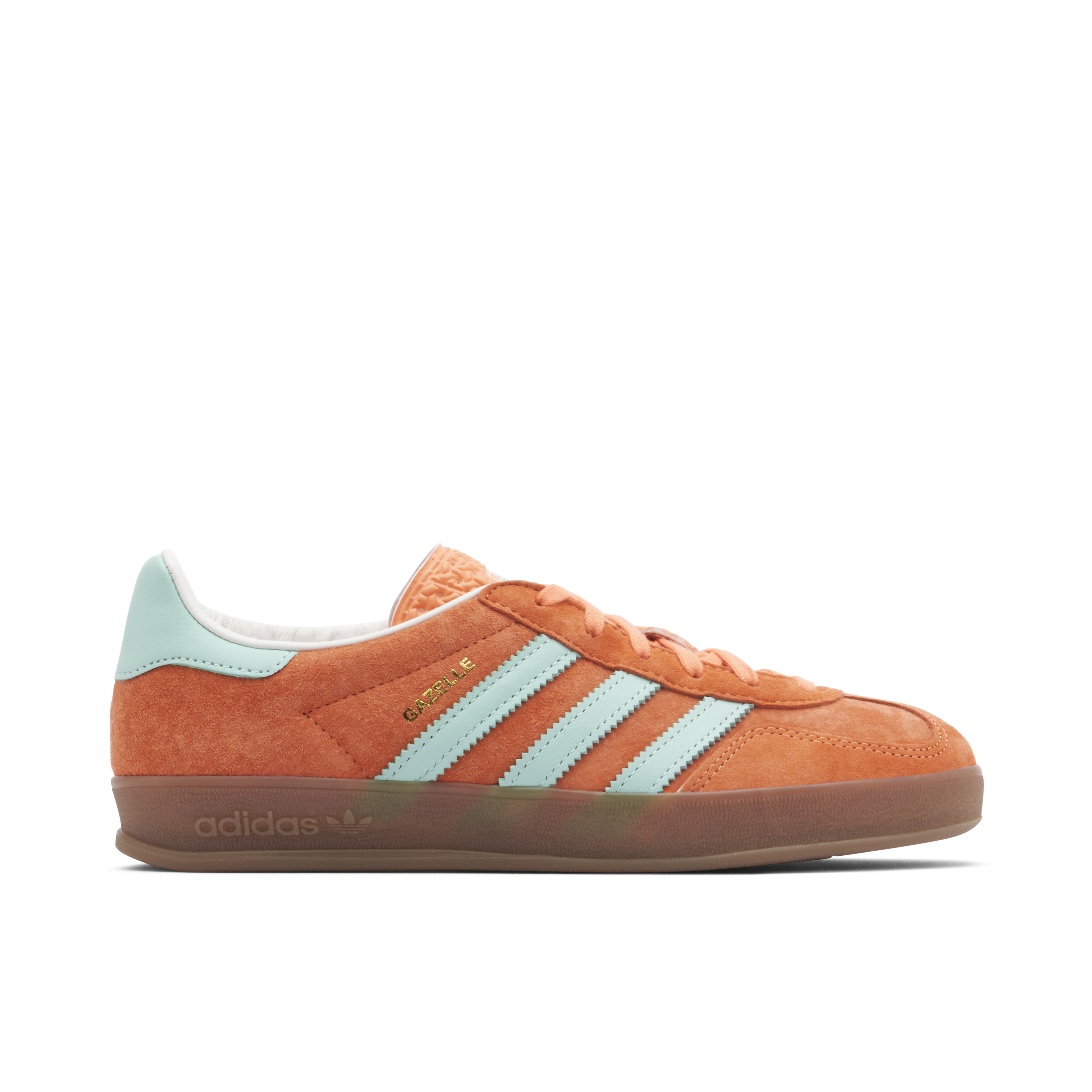 Adidas Gazelle Indoor Orange Clear Mint für Damen