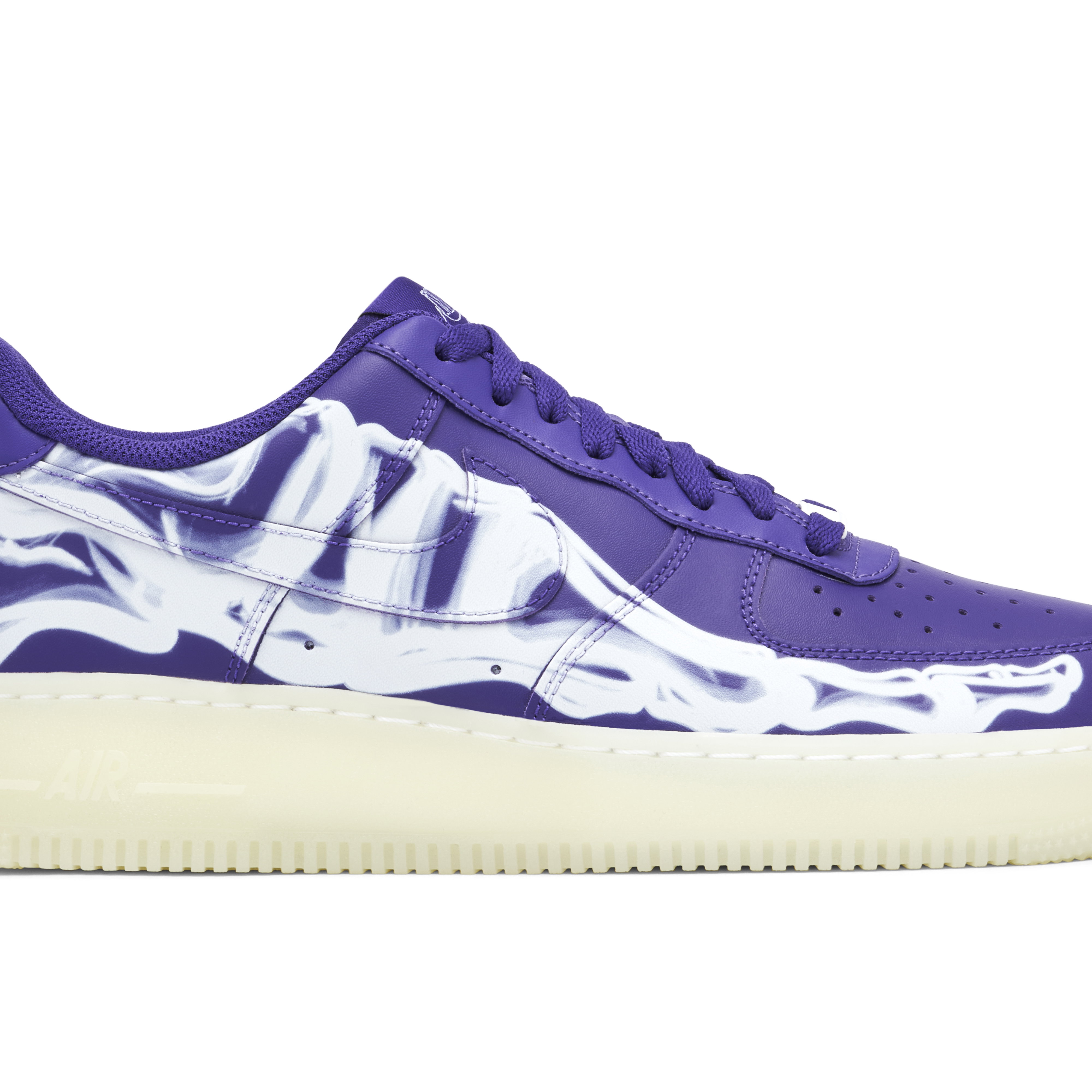 Nike Air Force 1 Skeleton Purple | CU8067-500 | Laced