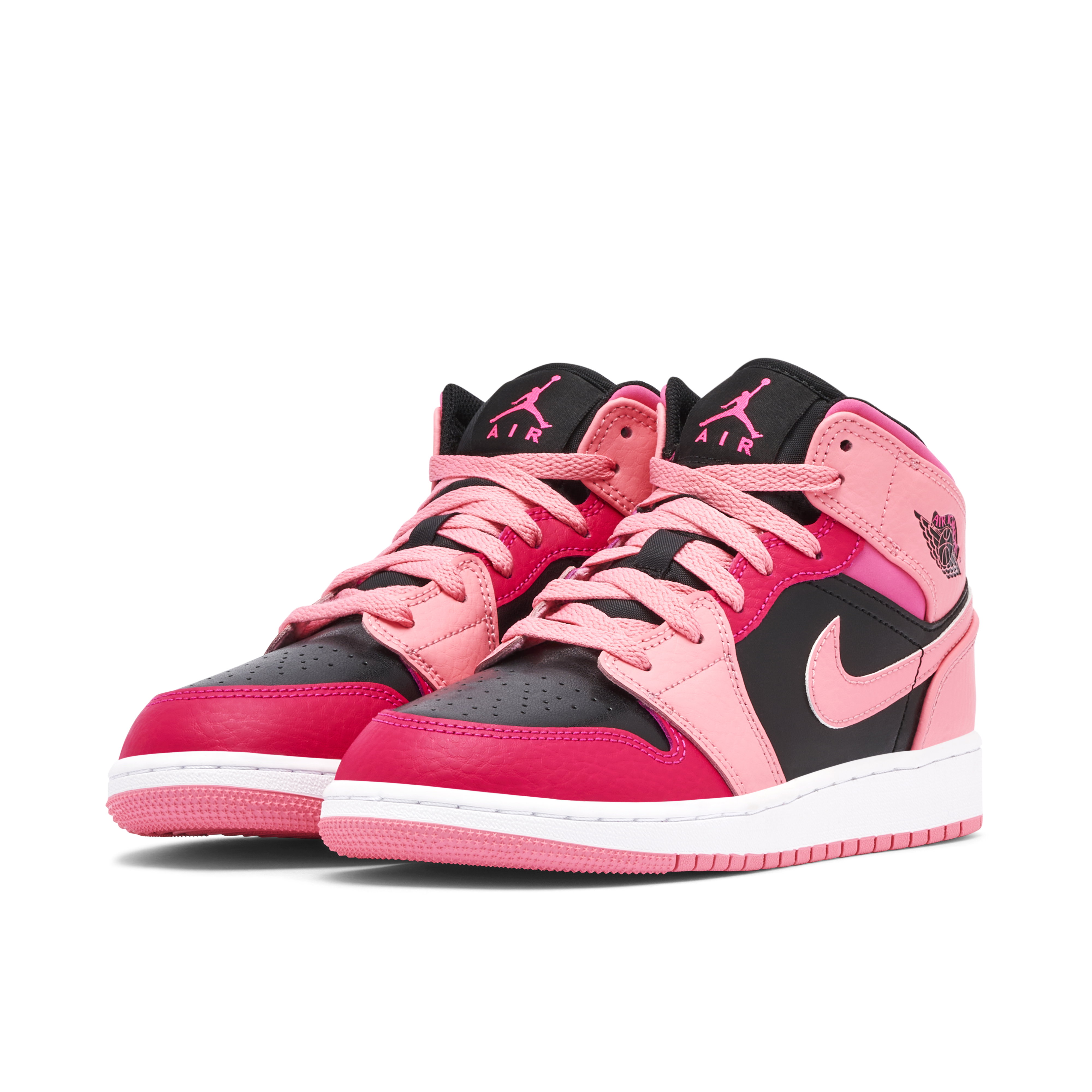 Air Jordan 1 Mid GS Coral Chalk | 554725-662 | Laced