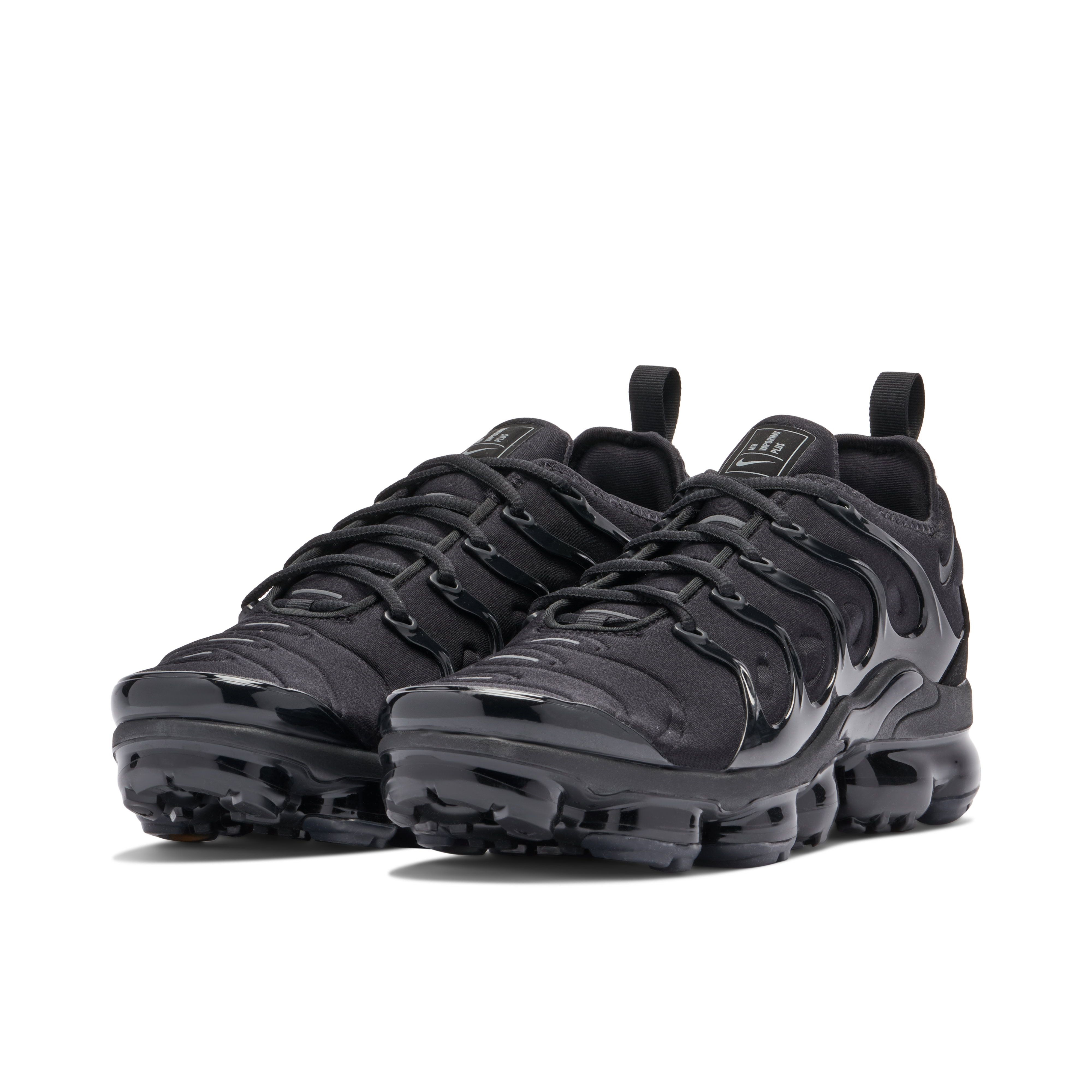 Triple Black Air VaporMax Plus | 924453-004 | Laced