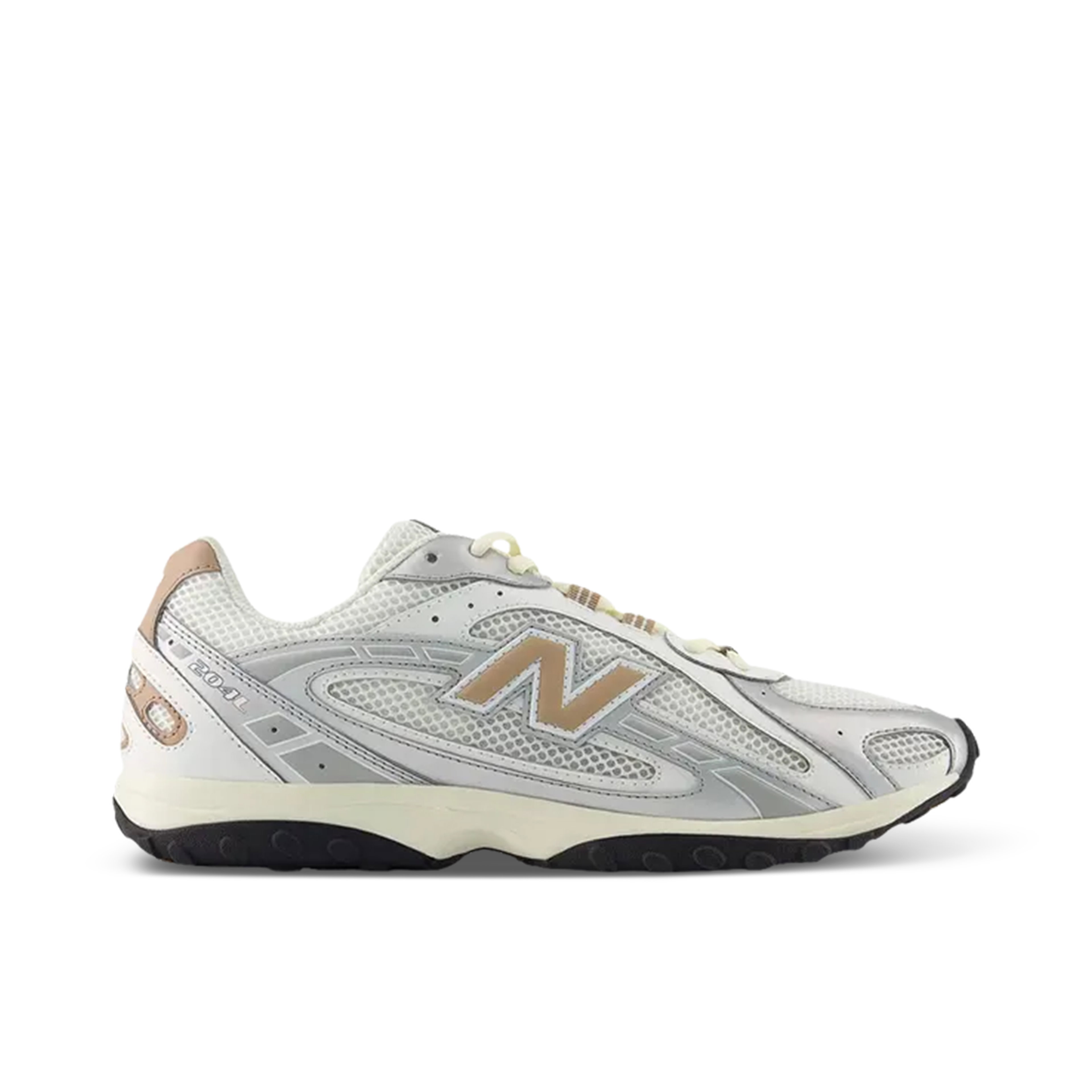 New Balance 204L Silver Metallic Flat Taupe