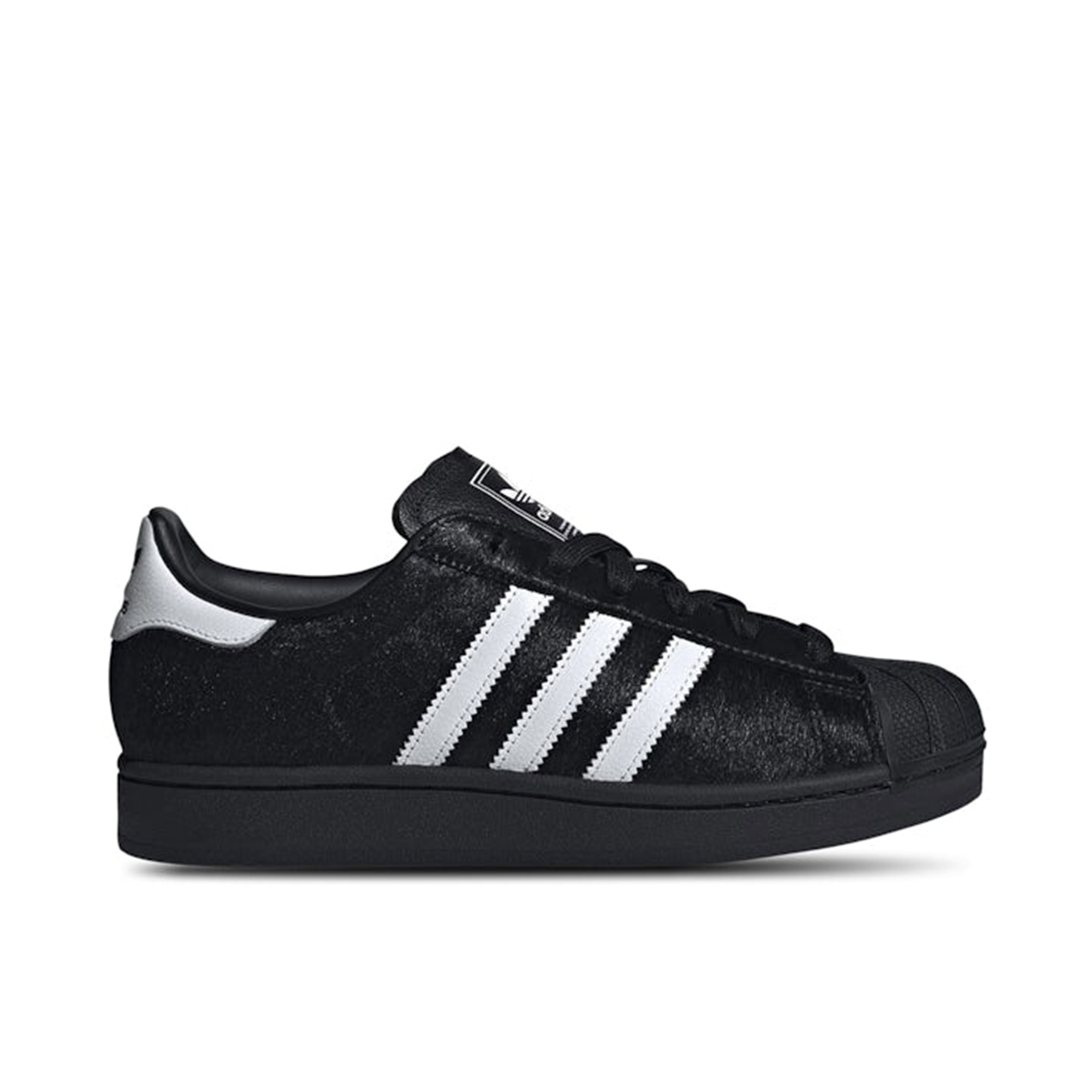 Adidas Superstar II Black Ponyhair Womens