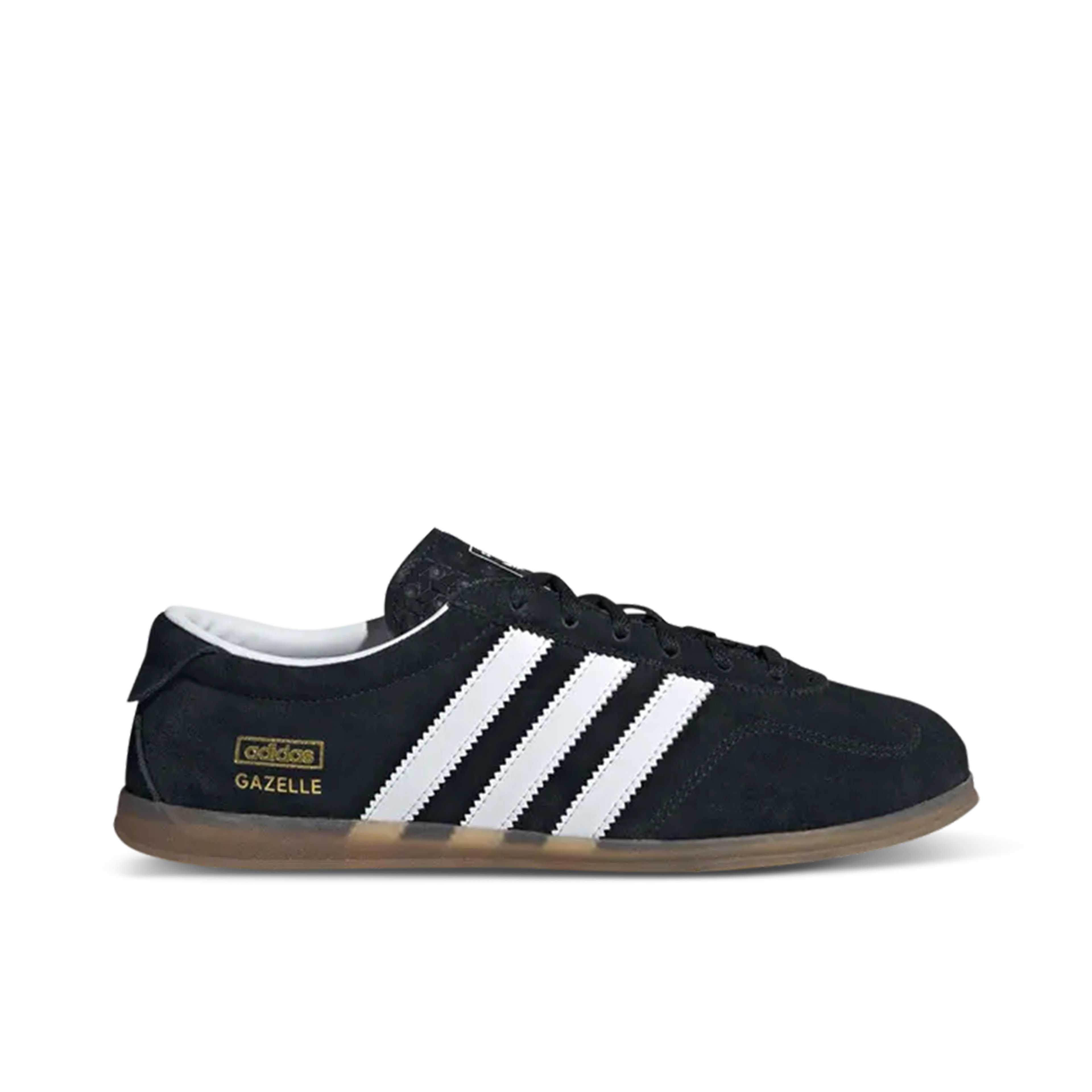 Adidas Gazelle Lo Pro Black White Gum Womens