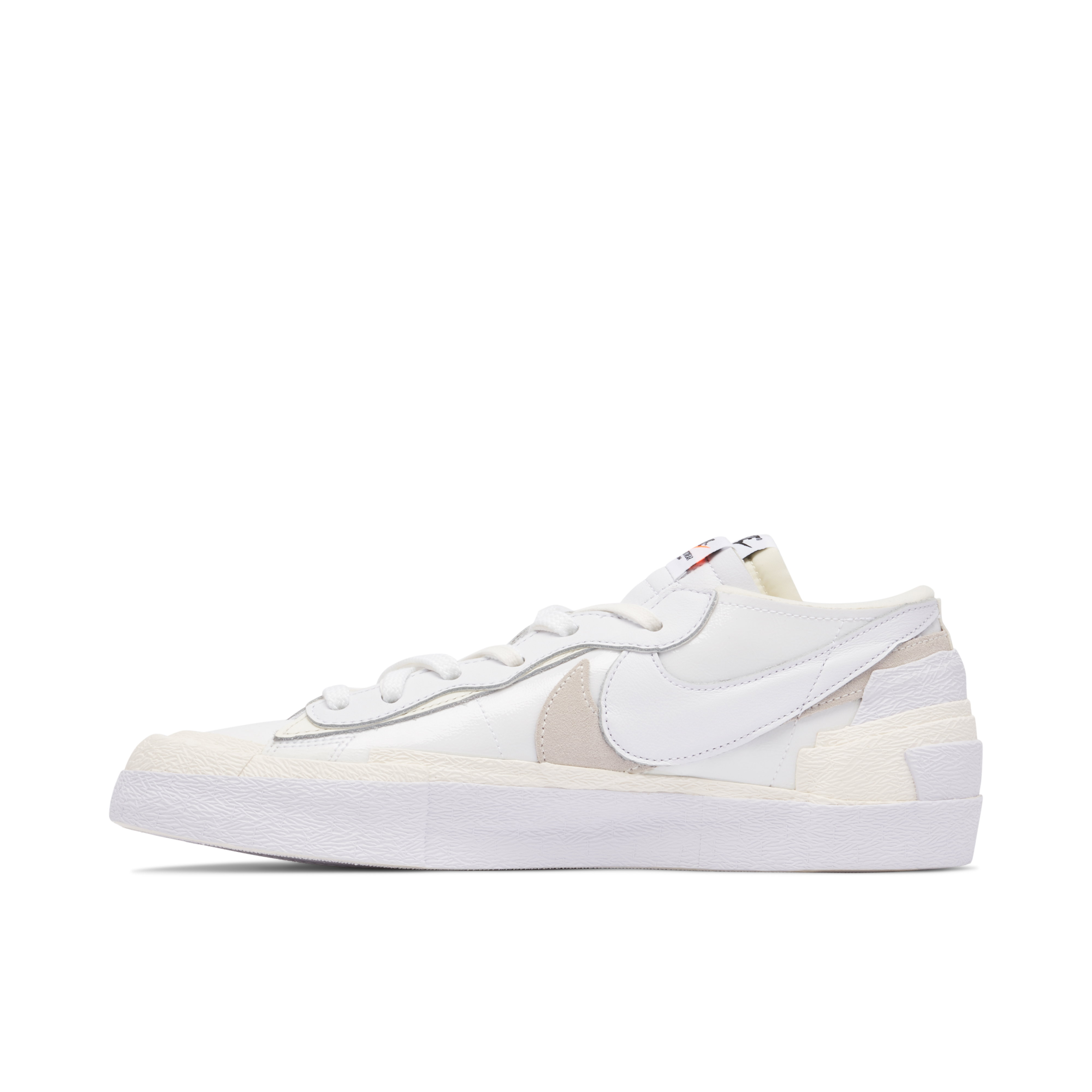 sacai x Nike Blazer Low White | DM6443-100 | Laced