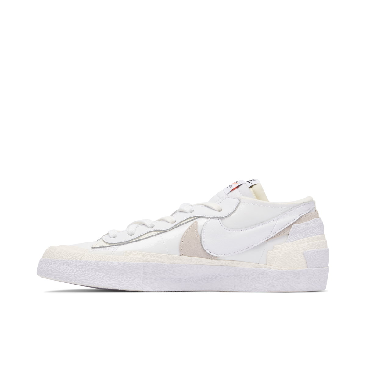 sacai x Nike Blazer Low White | DM6443-100 | Laced