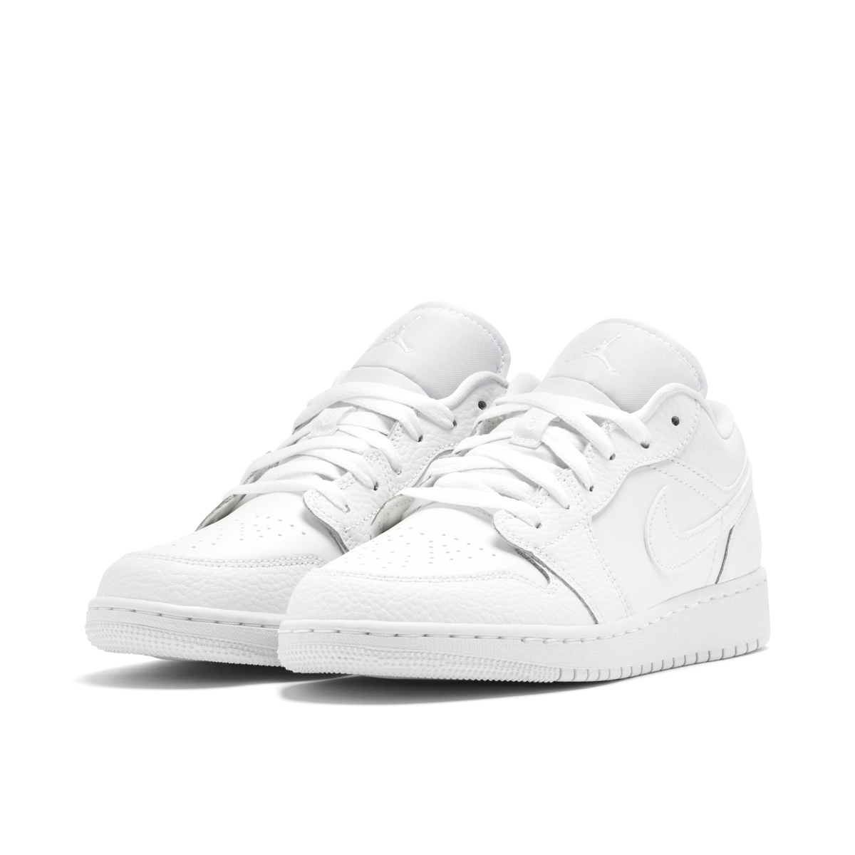 Air Jordan 1 Low Triple White GS | 553560-130 | Laced