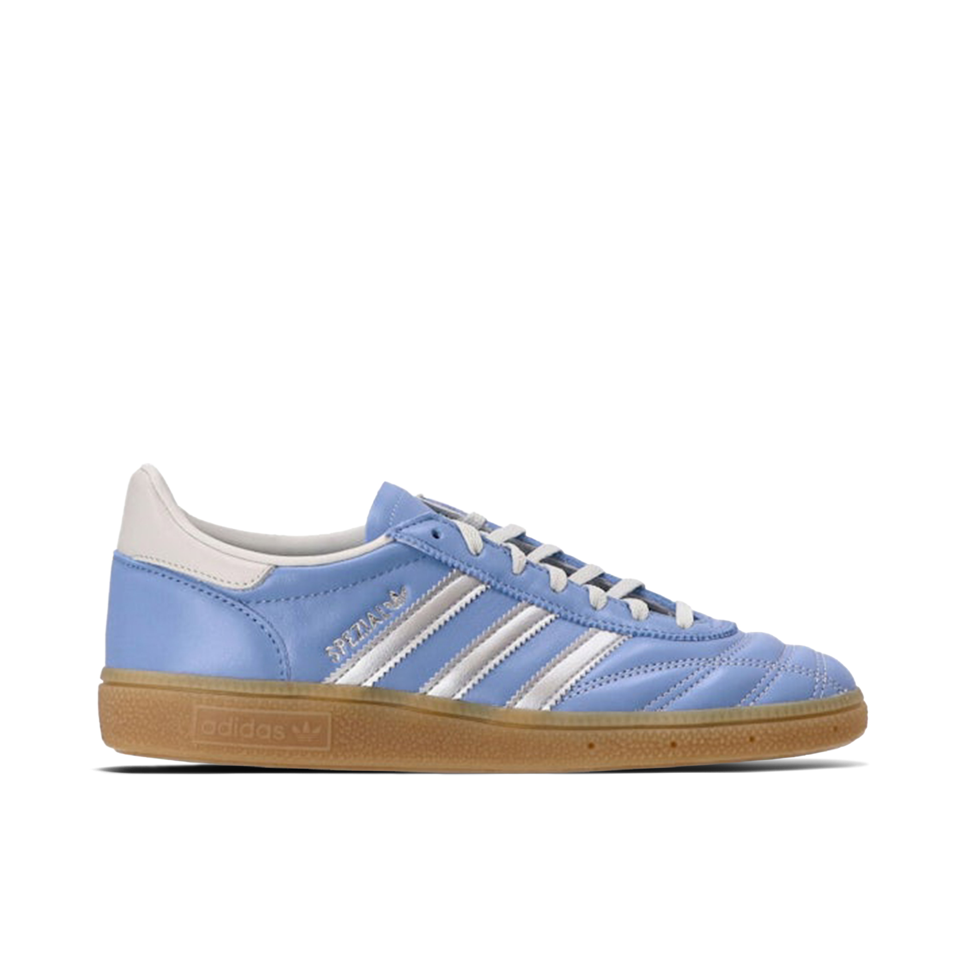 Adidas Handball Spezial Quilted Stitching Ash Blue Silver Womens
