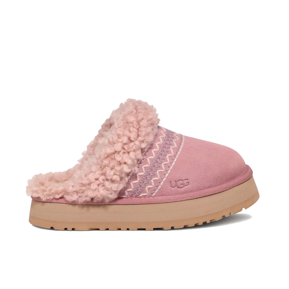 UGG Disquette Atherson Slipper Rose Grey Womens | 1158282 